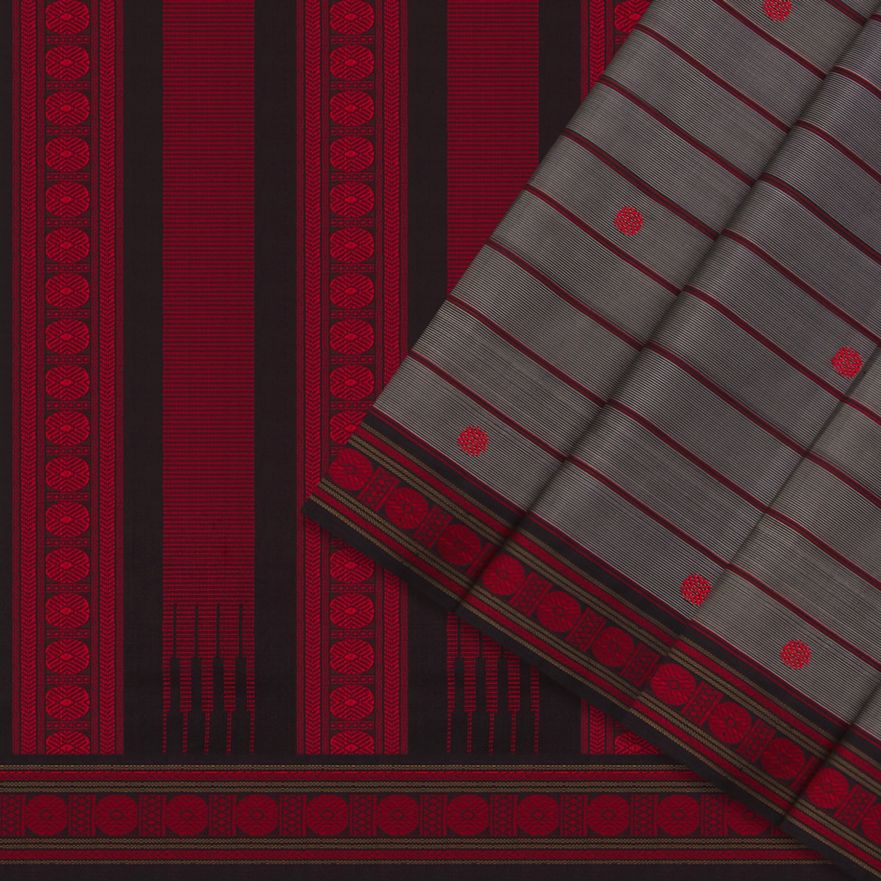 Kanakavalli Silk/Cotton Sari 24-598-HS005-10441 - Cover View
