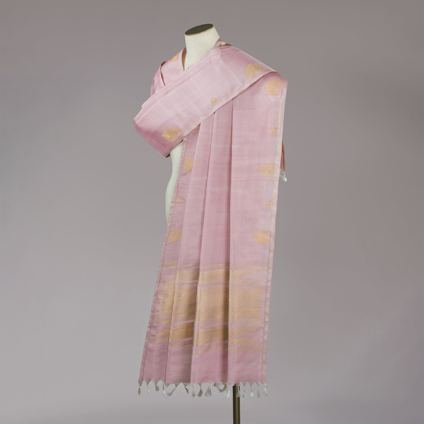 Kanakavalli Kanjivaram Silk Dupatta 24-599-HD001-11783 - Drape View