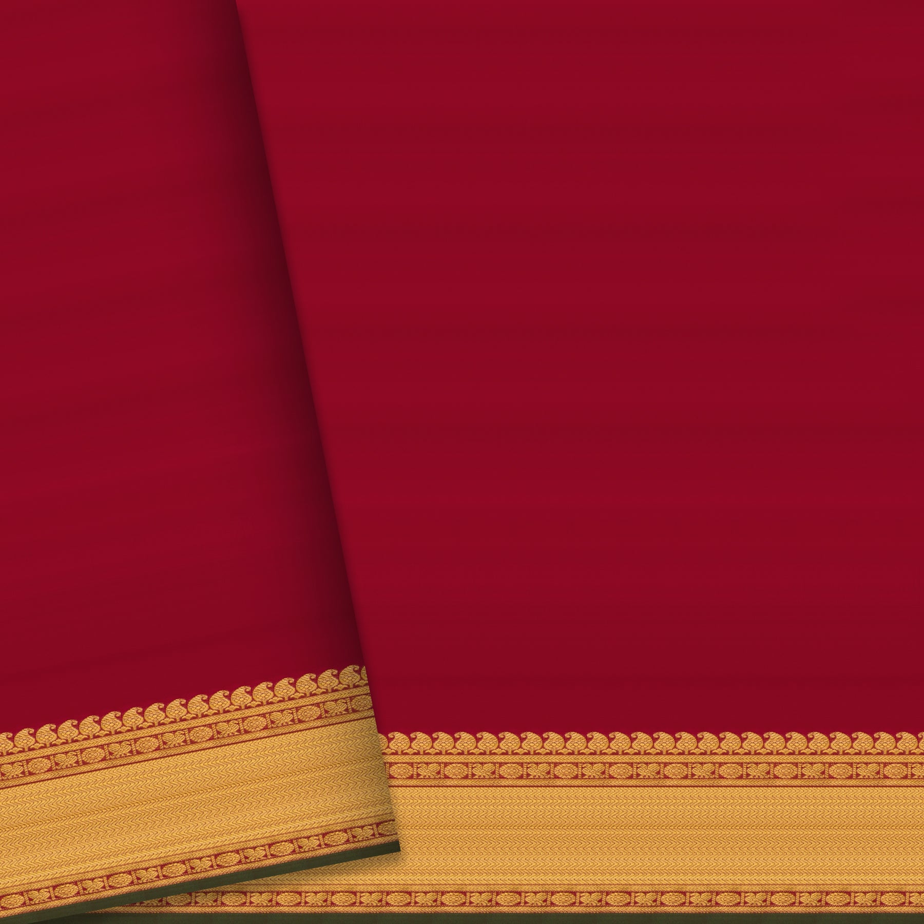 Kanakavalli Kanjivaram Silk Sari 24-599-HS001-00268 - Blouse View