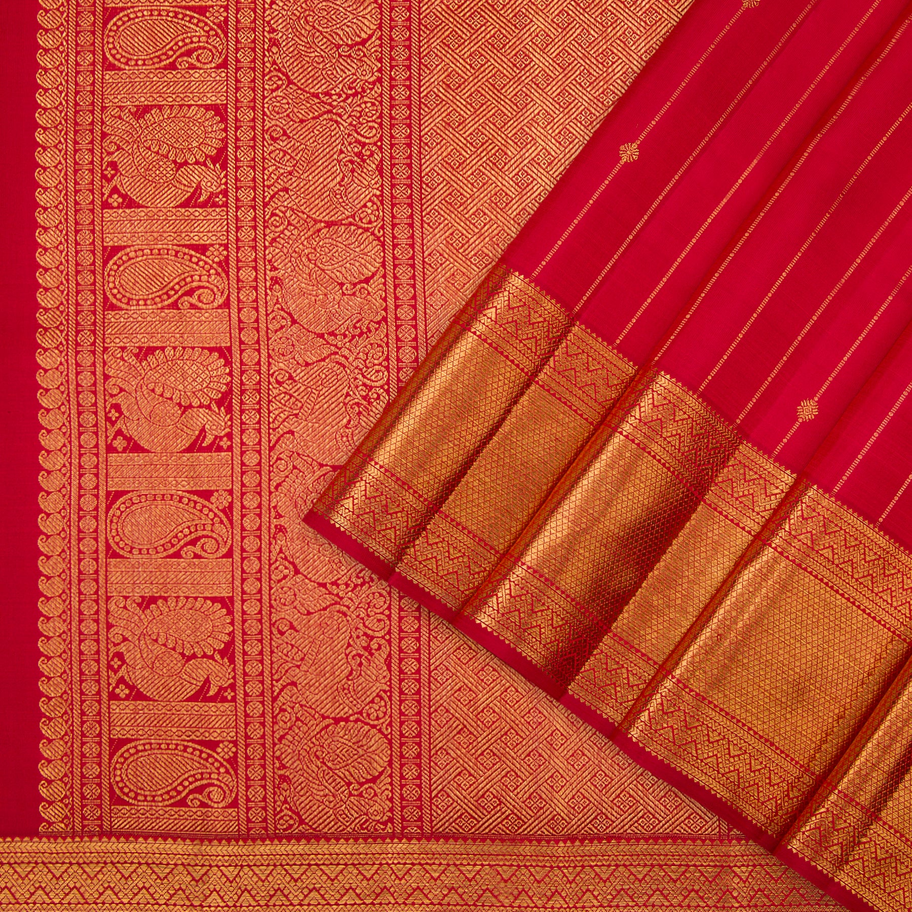 Kanakavalli Kanjivaram Silk Sari 24-599-HS001-00278 - Cover View
