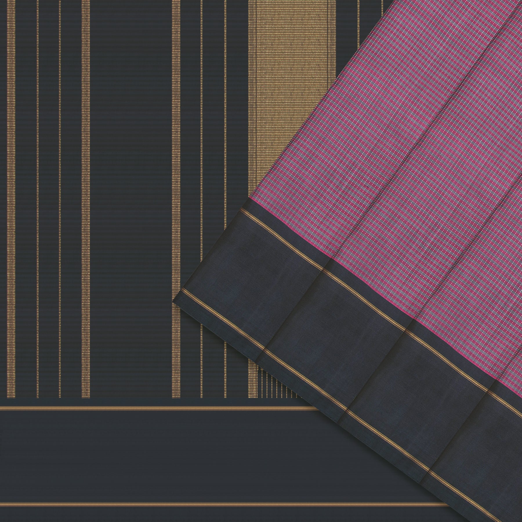 Kanakavalli Kanjivaram Silk Sari 24-599-HS001-00314 - Cover View