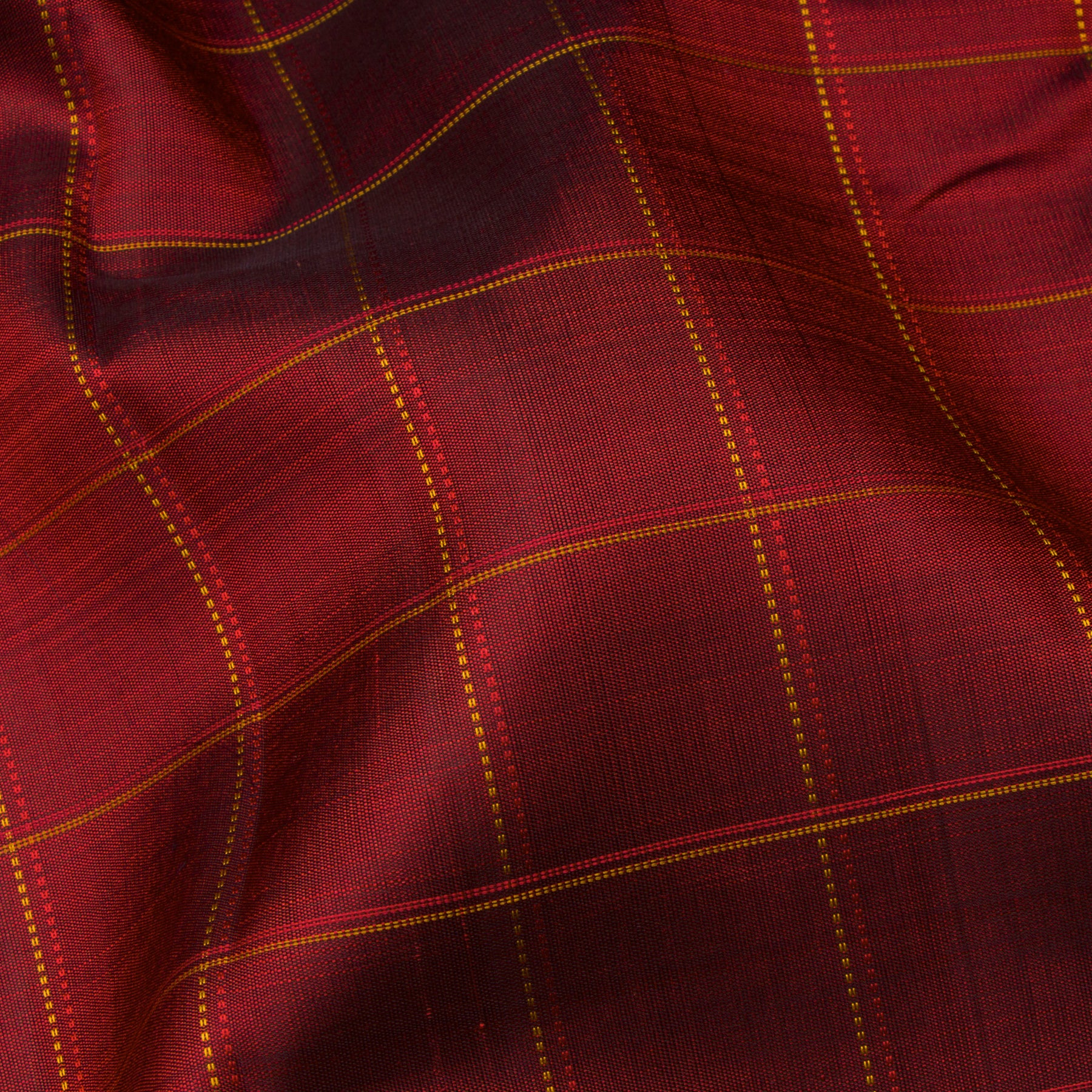 Kanakavalli Kanjivaram Silk Sari 24-599-HS001-01304 - Fabric View