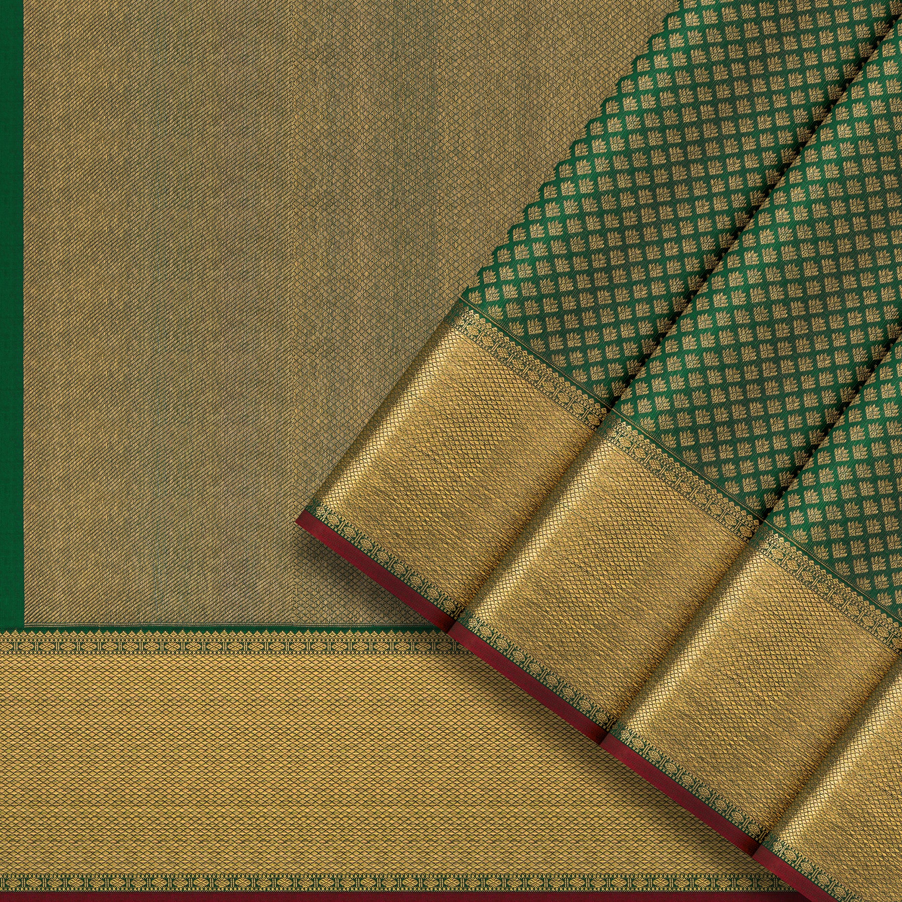 Kanakavalli Kanjivaram Silk Sari 24-599-HS001-02705 - Cover View