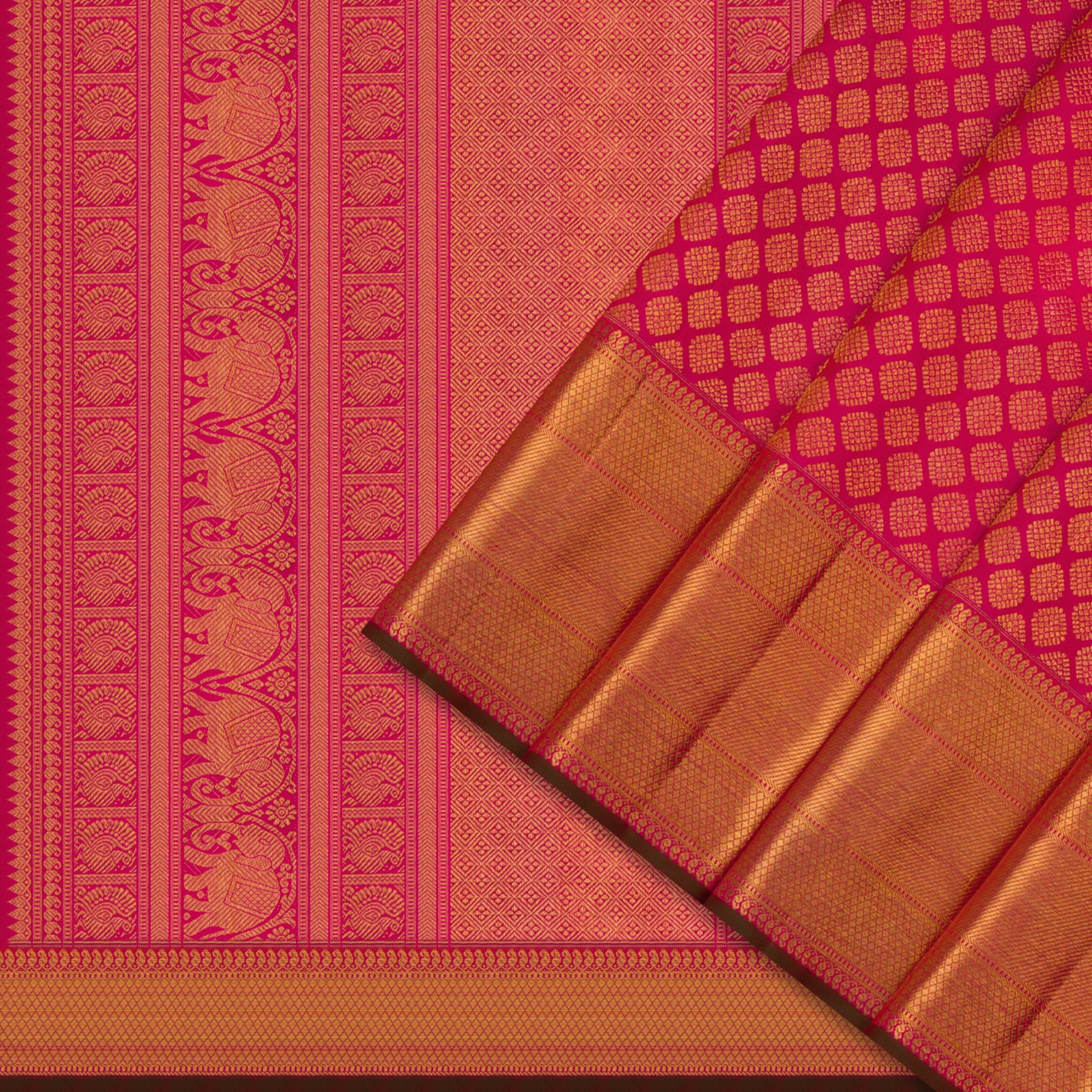 Kanakavalli Kanjivaram Silk Sari 24-599-HS001-03295 - Cover View
