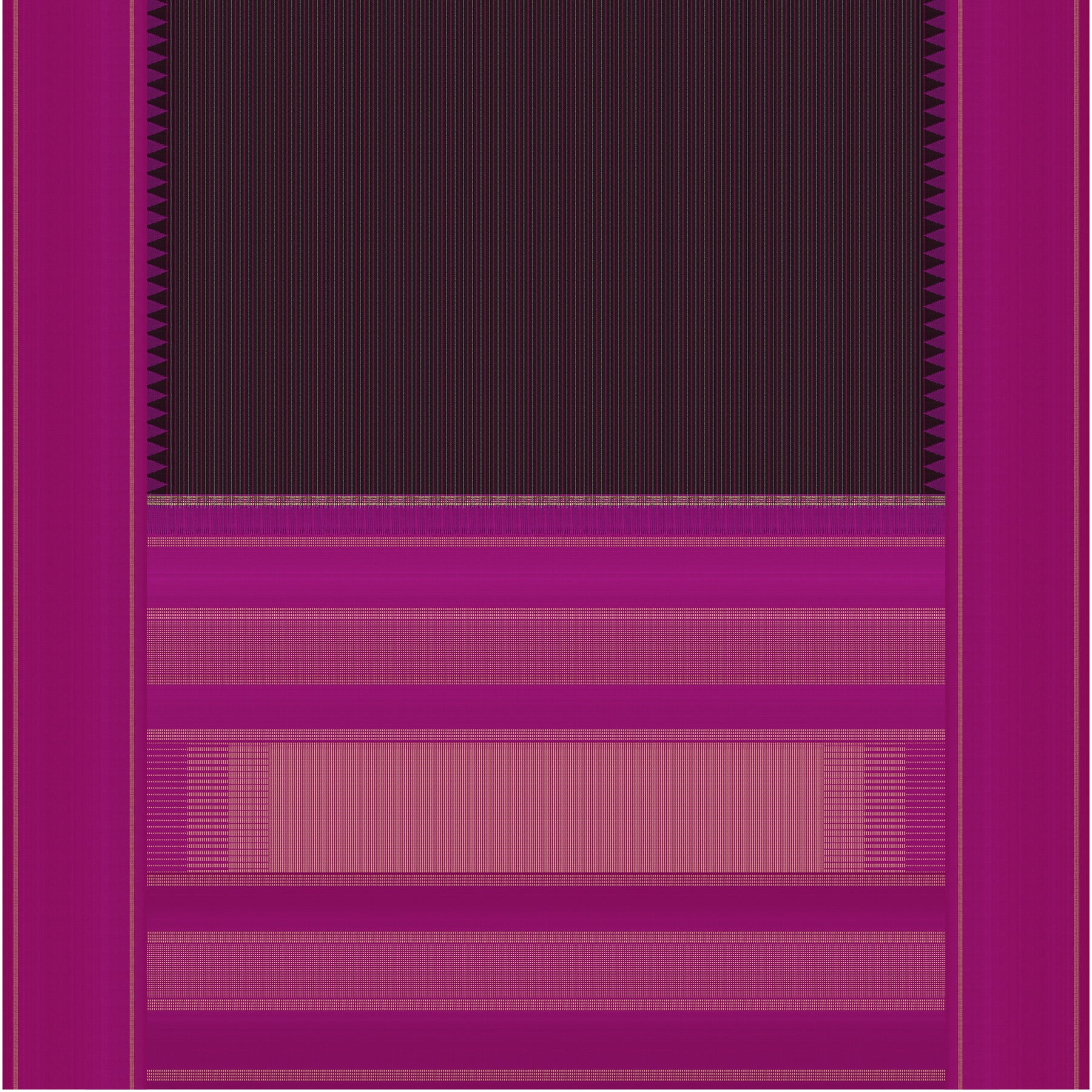 Kanakavalli Kanjivaram Silk Sari 24-599-HS001-03908 - Full View