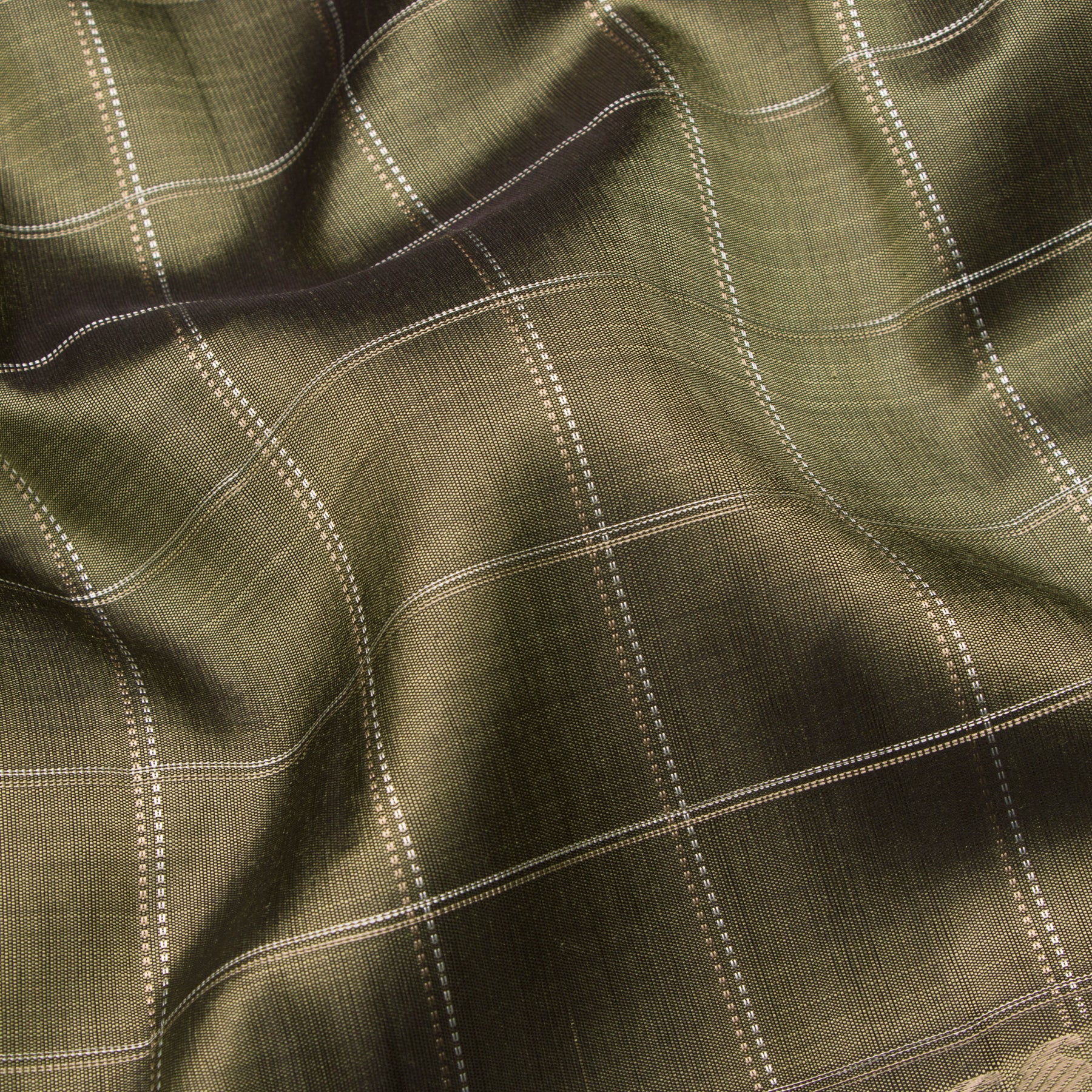 Kanakavalli Kanjivaram Silk Sari 24-599-HS001-03923 - Fabric View