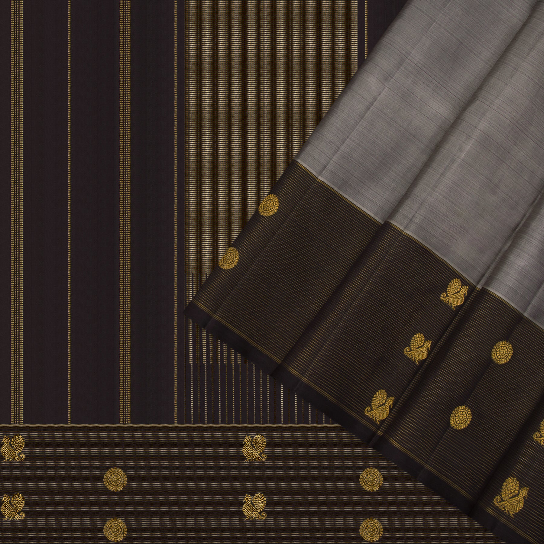 Kanakavalli Kanjivaram Silk Sari 24-599-HS001-07313- Cover View