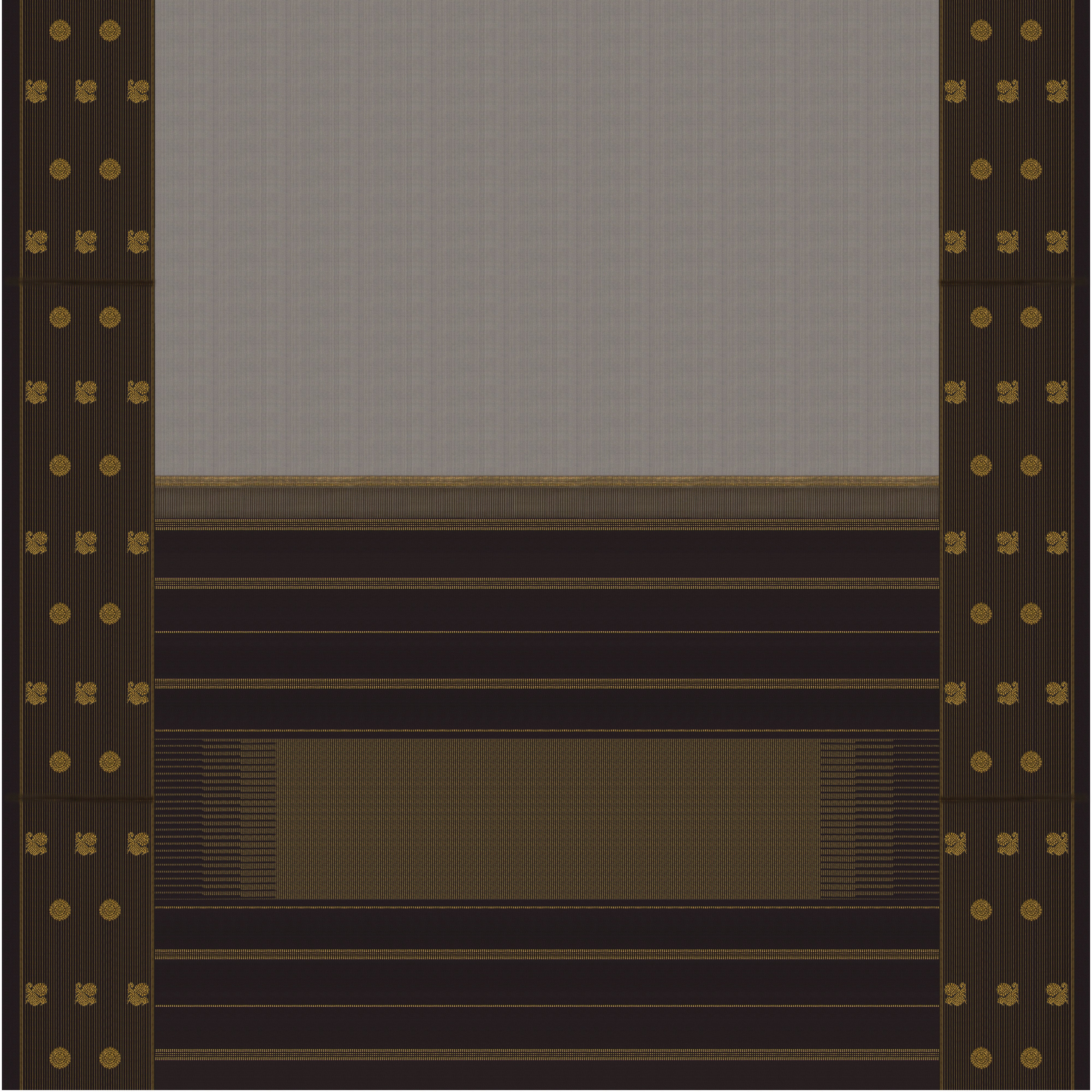Kanakavalli Kanjivaram Silk Sari 24-599-HS001-07313 - Full View