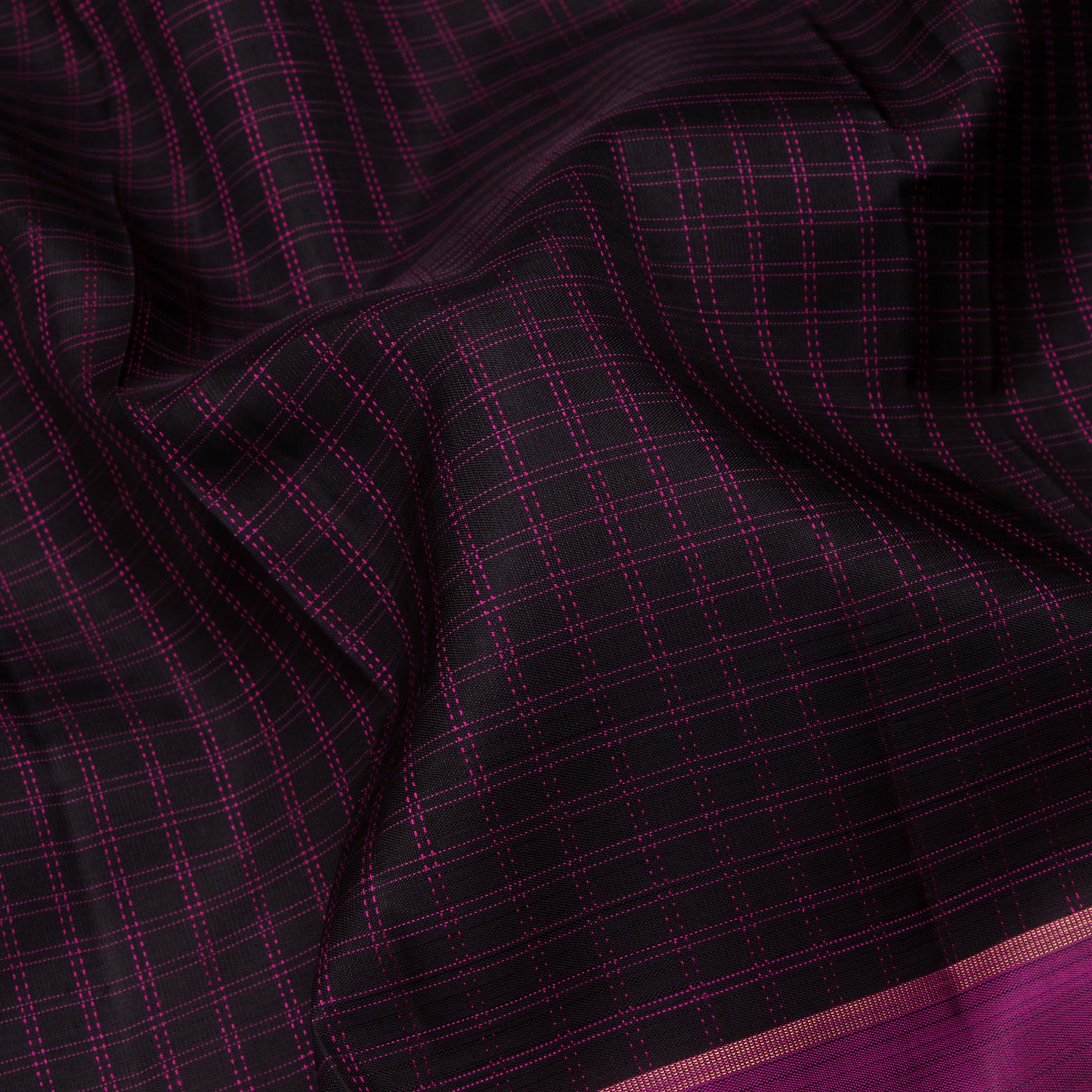 Kanakavalli Kanjivaram Silk Sari 24-599-HS001-10023 - Fabric View