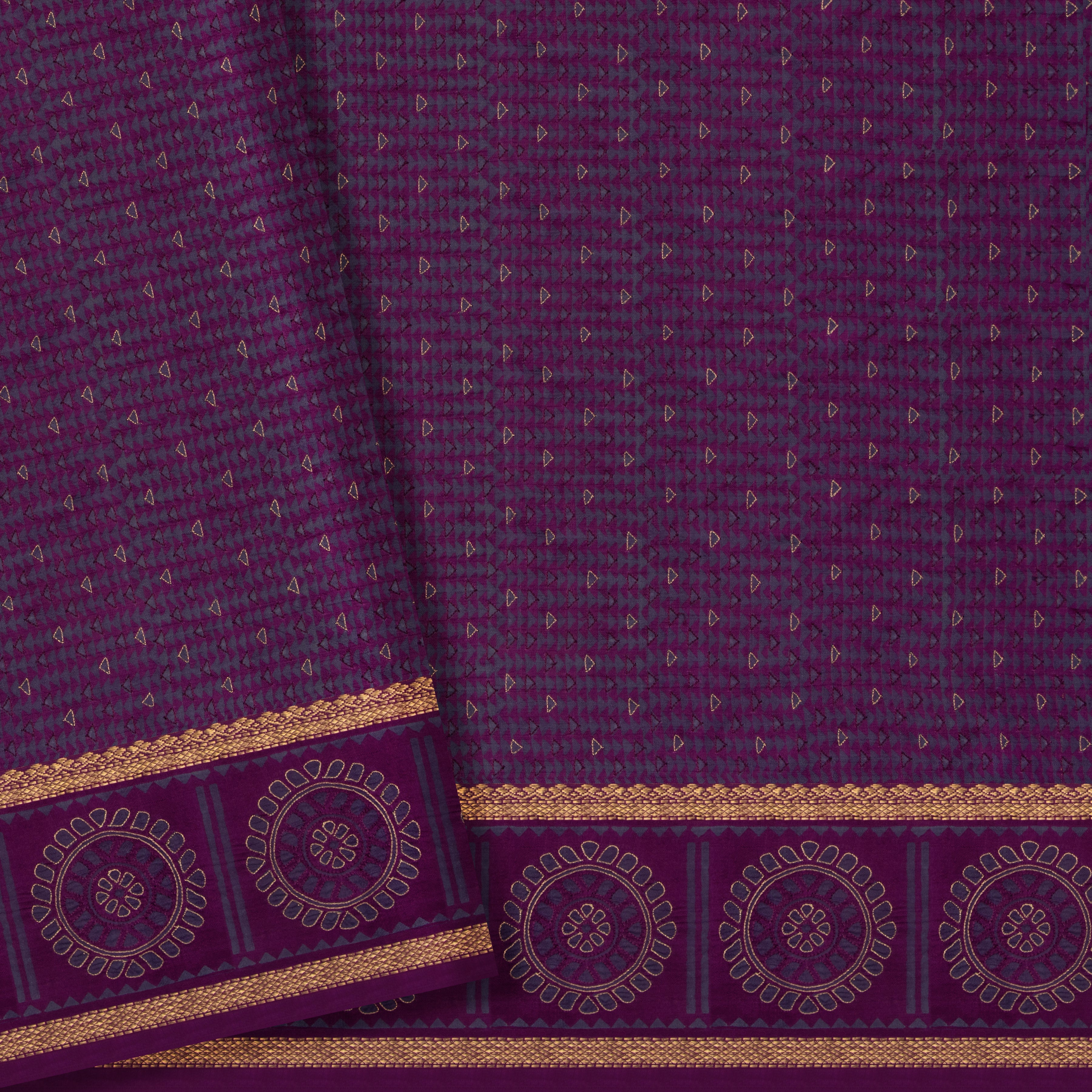 Kanakavalli Kanjivaram Silk Sari 24-599-HS001-10094 - Blouse View