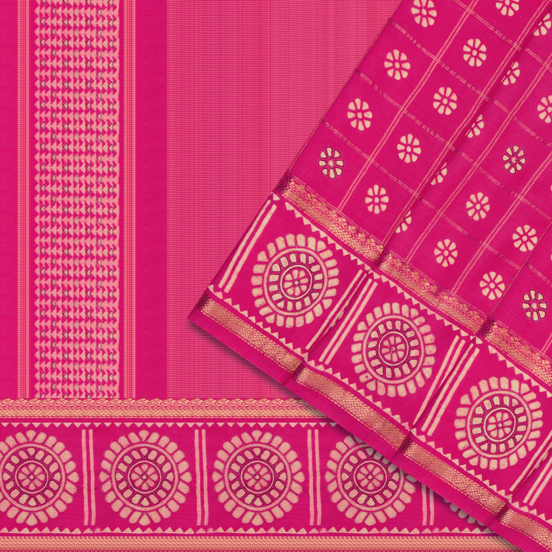 Kanakavalli Kanjivaram Silk Sari 24-599-HS001-10095 - Cover View
