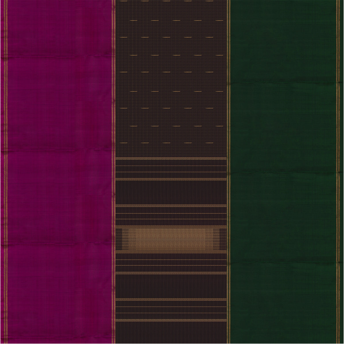 Kanakavalli Kanjivaram Silk Sari 24-599-HS001-10099 - Full View
