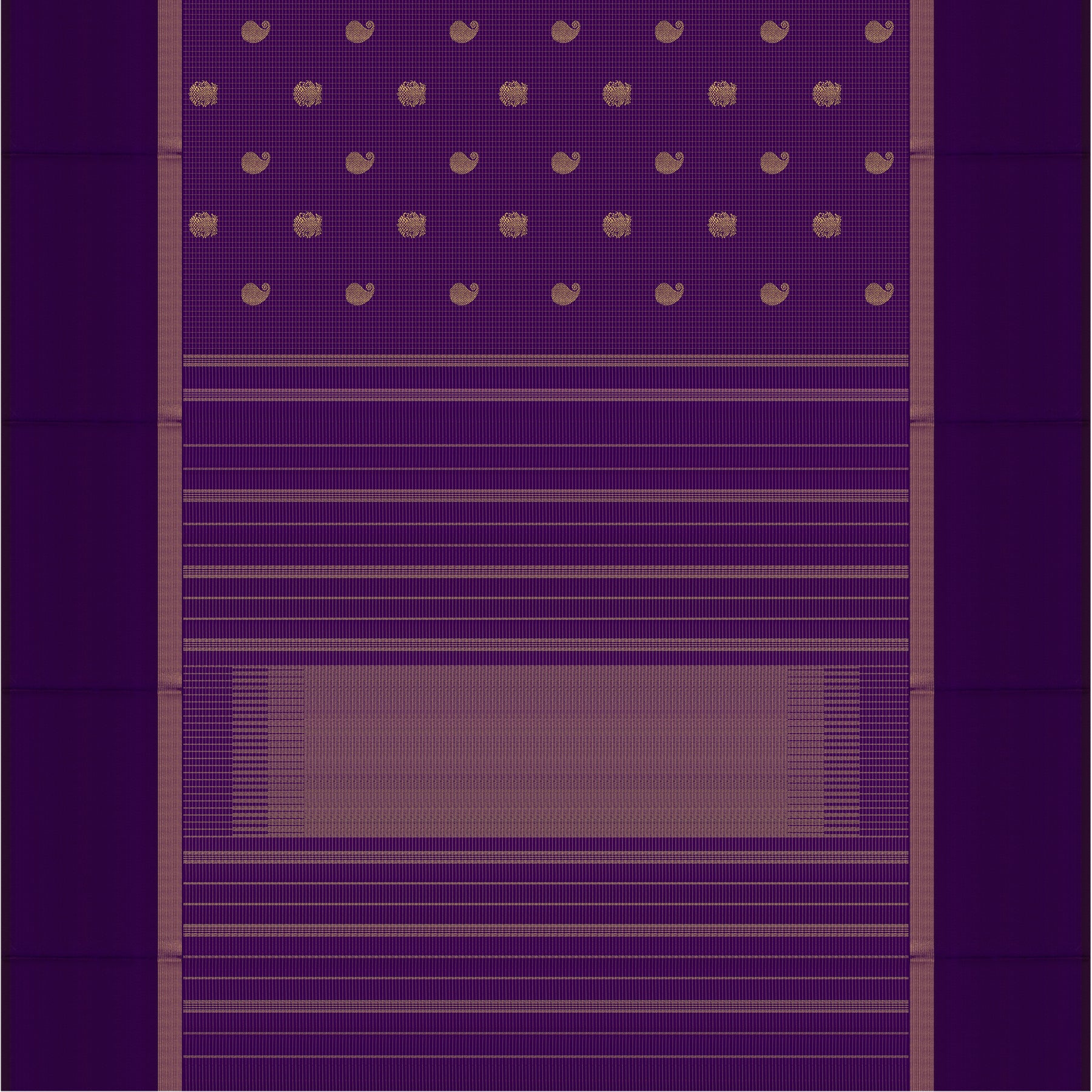 Kanakavalli Kanjivaram Silk Sari 24-599-HS001-10130 - Full View