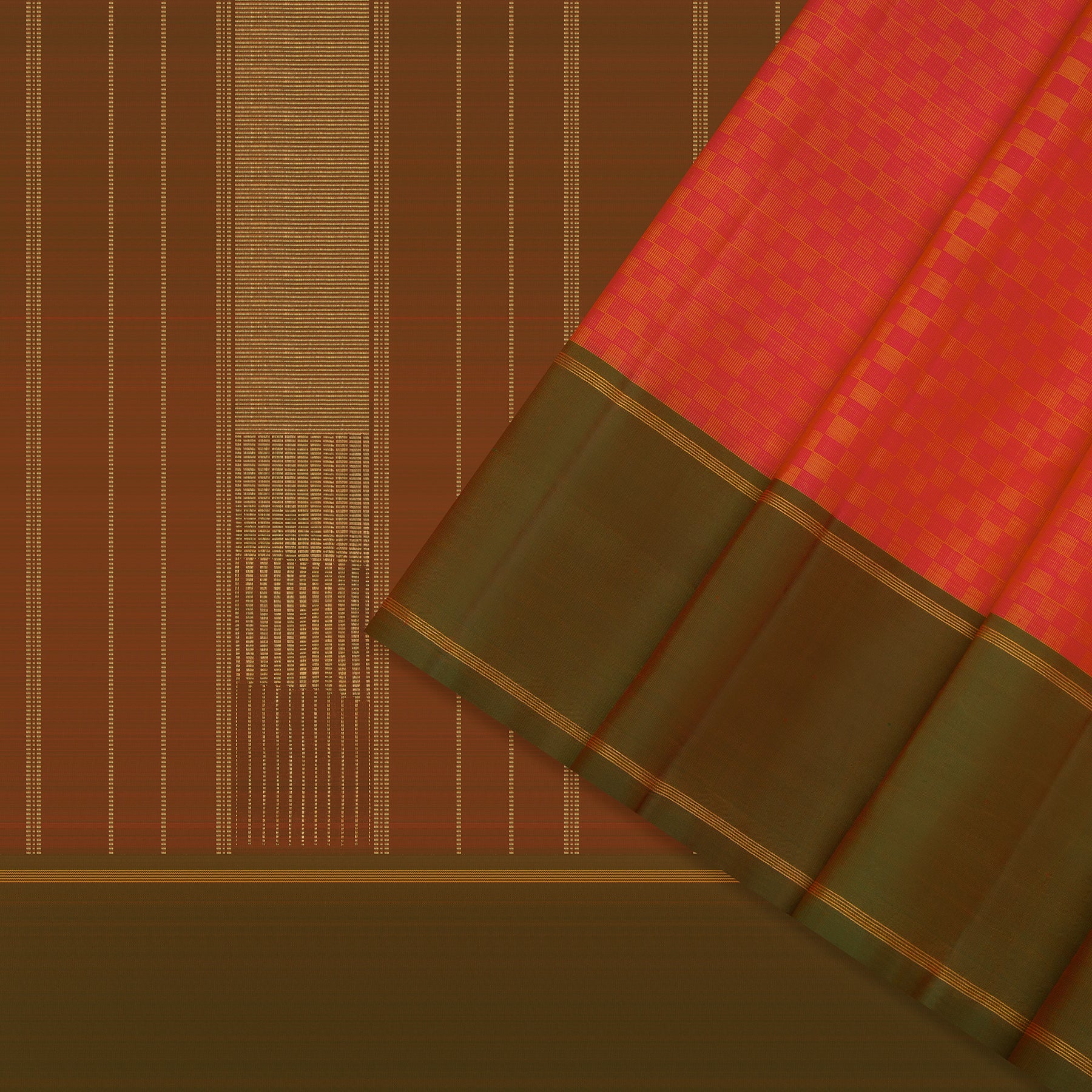 Kanakavalli Kanjivaram Silk Sari 24-599-HS001-11611 - Cover View