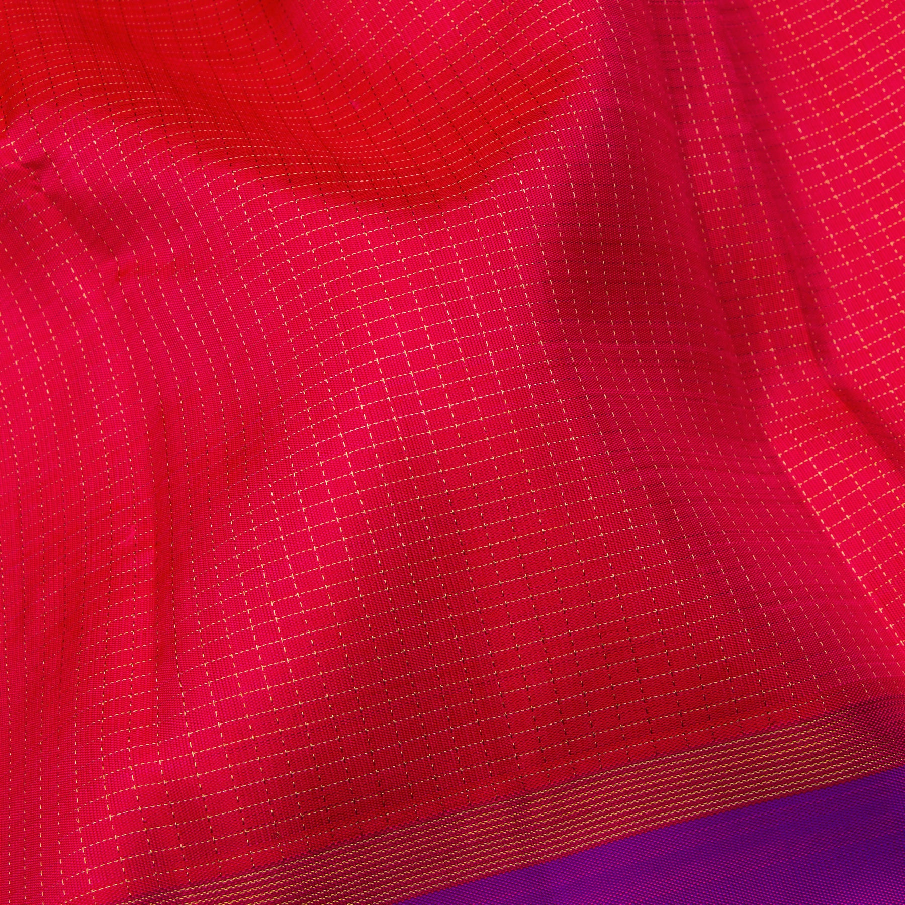 Kanakavalli Kanjivaram Silk Sari 24-599-HS001-11705 - Fabric View