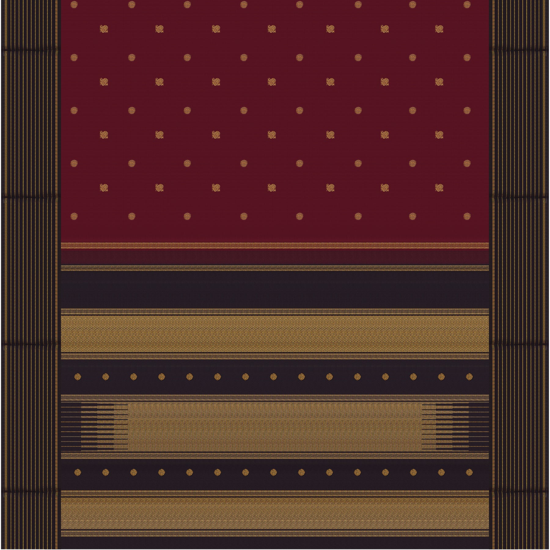 Kanakavalli Kanjivaram Silk Sari 24-599-HS001-11730 - Full View