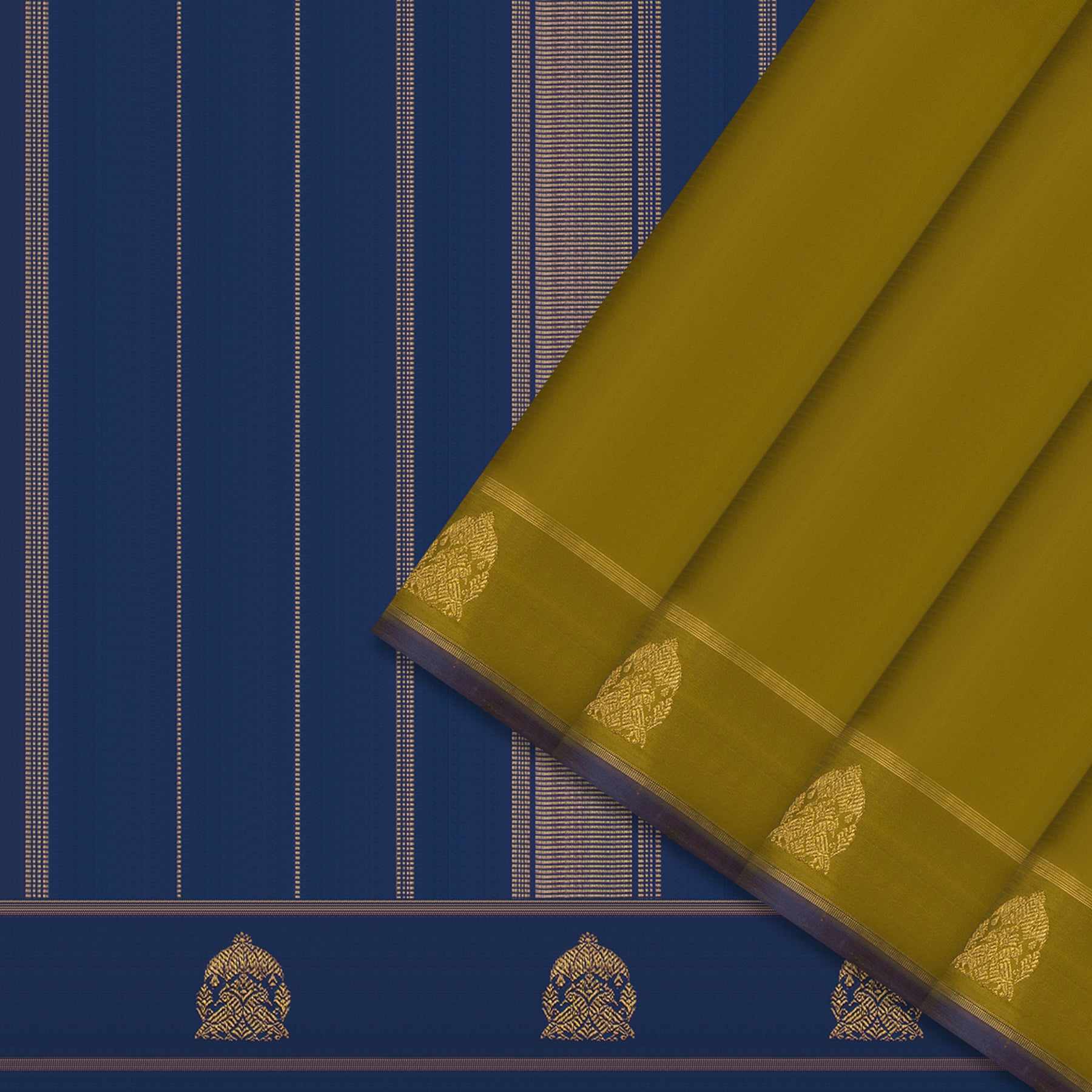 Kanakavalli Kanjivaram Silk Sari 24-599-HS001-12471 - Cover View