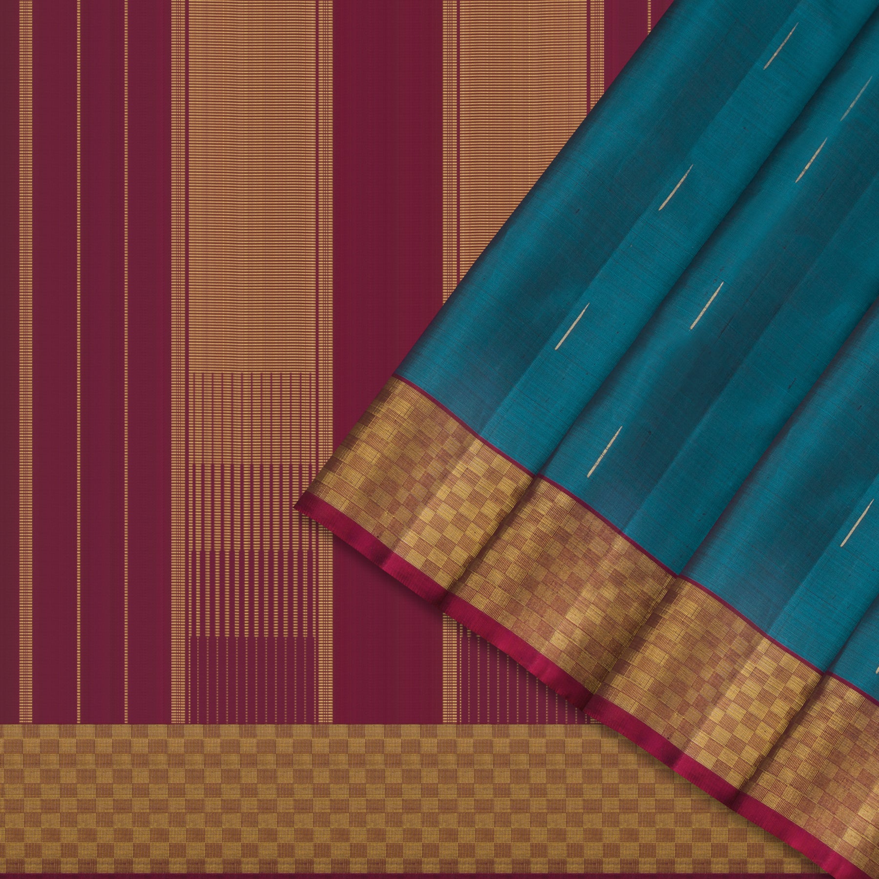 Kanakavalli Kanjivaram Silk Sari 24-599-HS001-12520 - Cover View