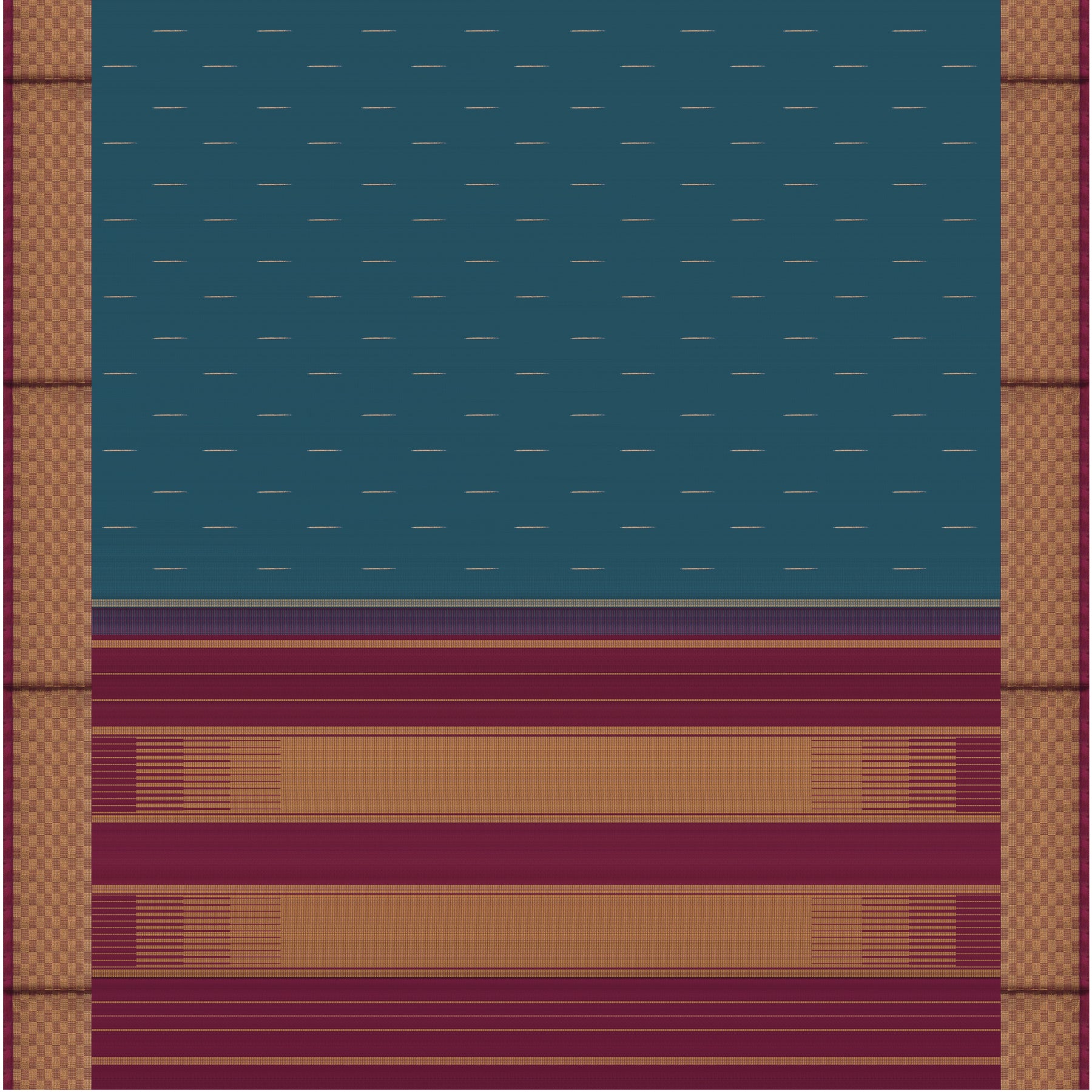 Kanakavalli Kanjivaram Silk Sari 24-599-HS001-12520 - Full View