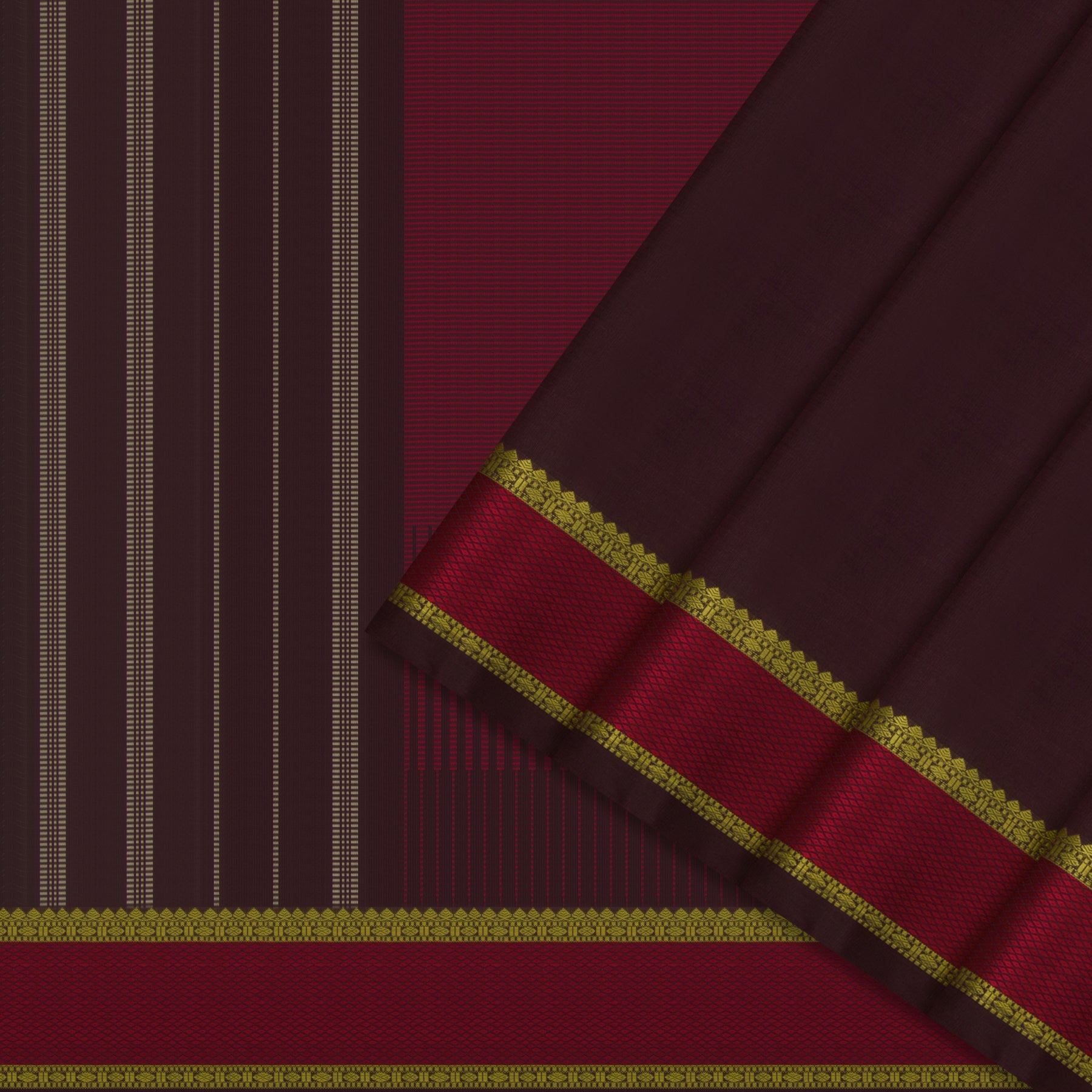 Kanakavalli Kanjivaram Silk Sari 24-599-HS001-12543 - Cover View