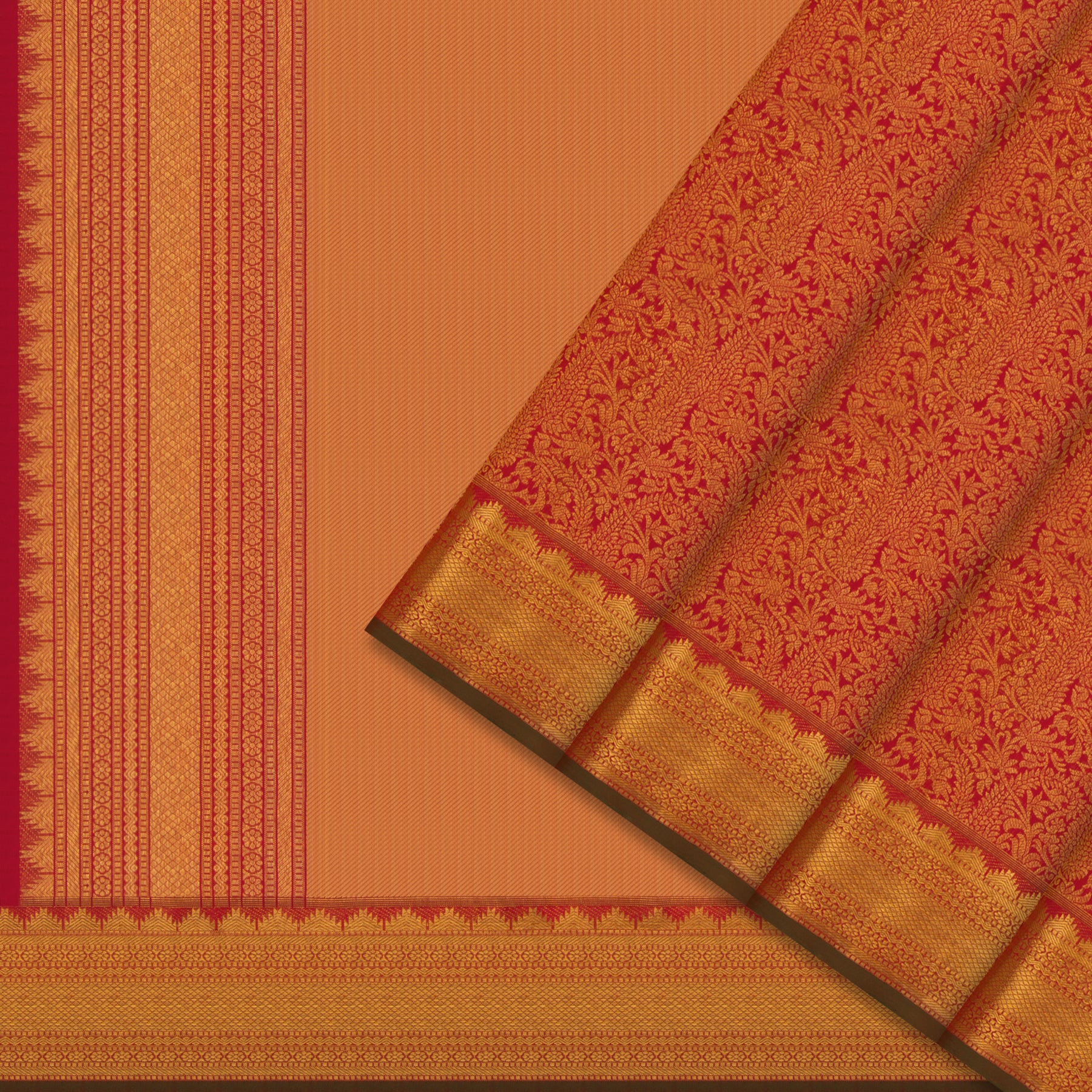Kanakavalli Kanjivaram Silk Sari 24-599-HS001-12547 - Cover View