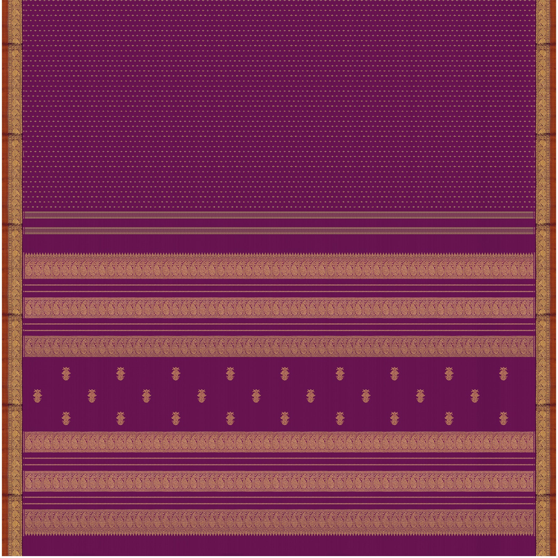Kanakavalli Kanjivaram Silk Sari 24-599-HS001-12564 - Full View
