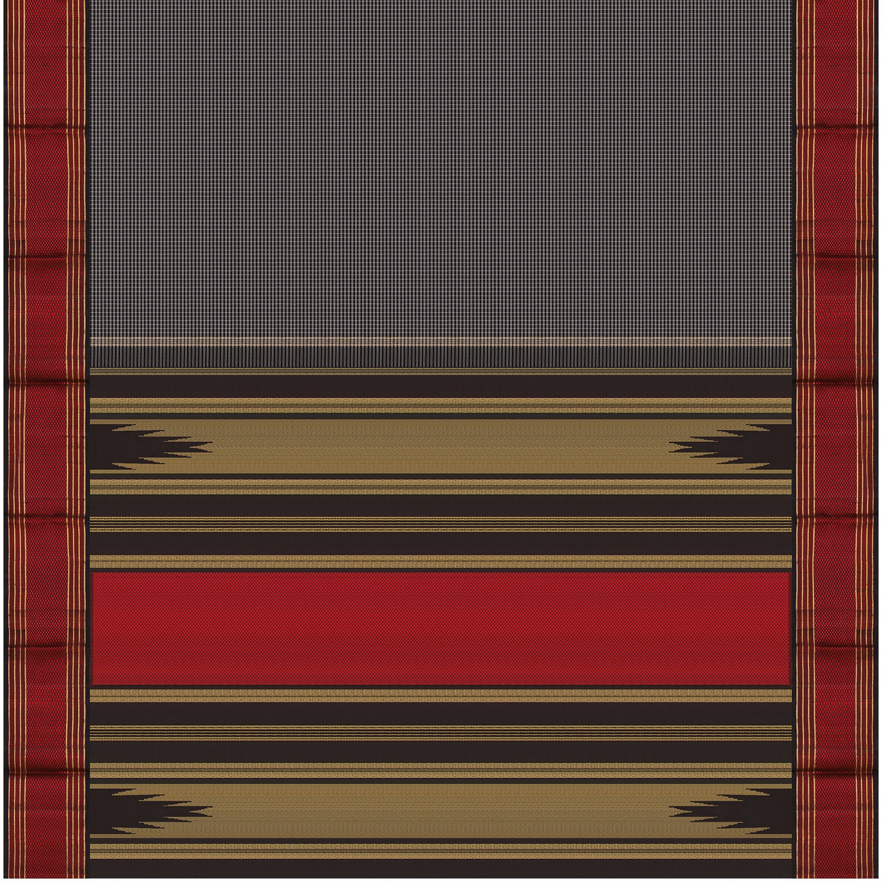 Kanakavalli Kanjivaram Silk Sari 24-599-HS001-12567 - Full View