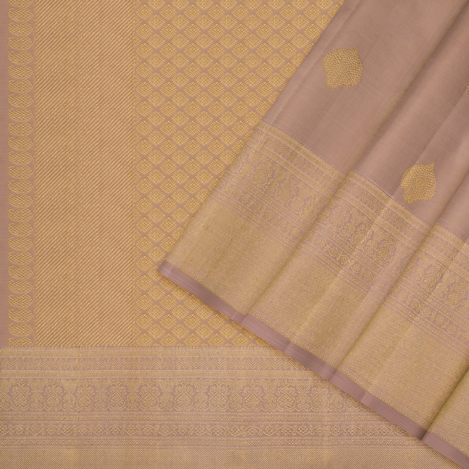Kanakavalli Kanjivaram Silk Sari 24-599-HS001-13460 - Cover View
