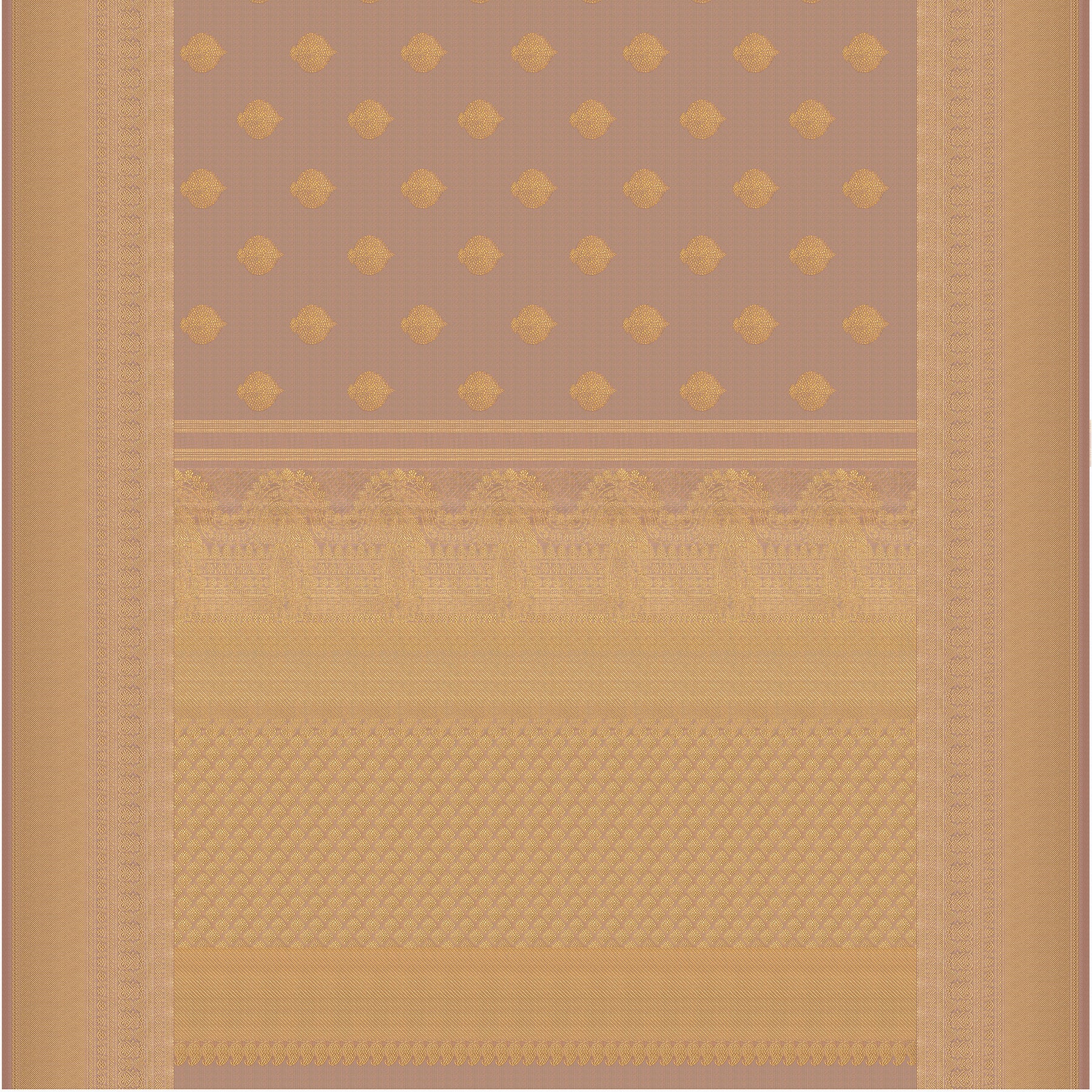 Kanakavalli Kanjivaram Silk Sari 24-599-HS001-13460 - Full View