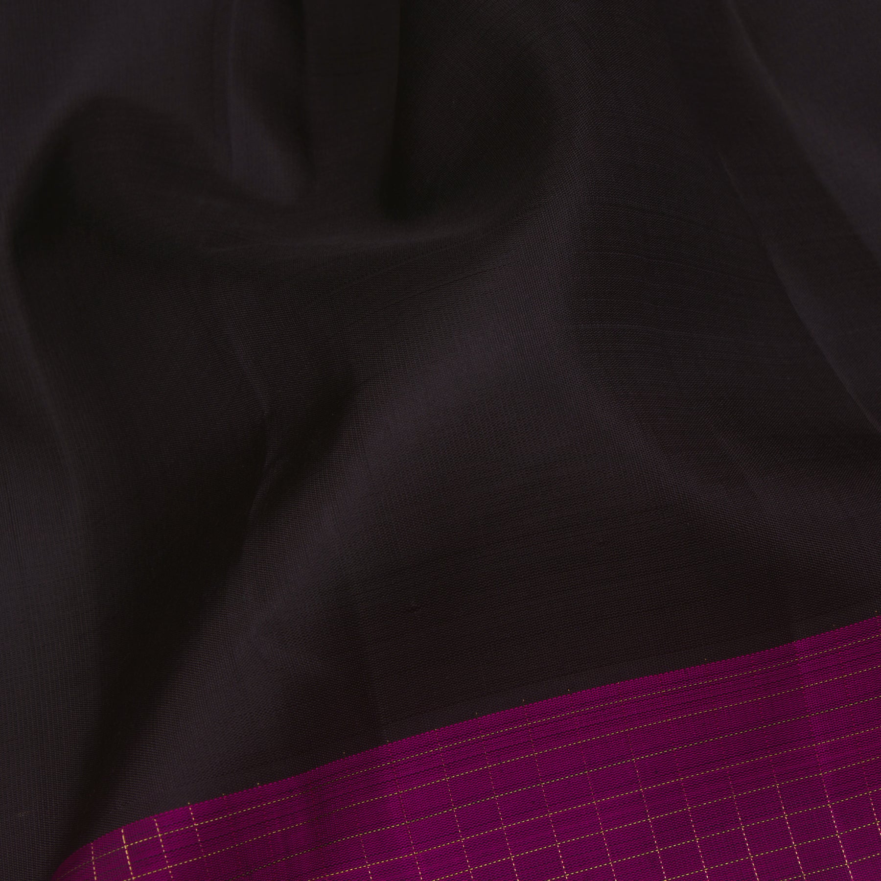 Kanakavalli Kanjivaram Silk Sari 24-599-HS001-13467 - Fabric View