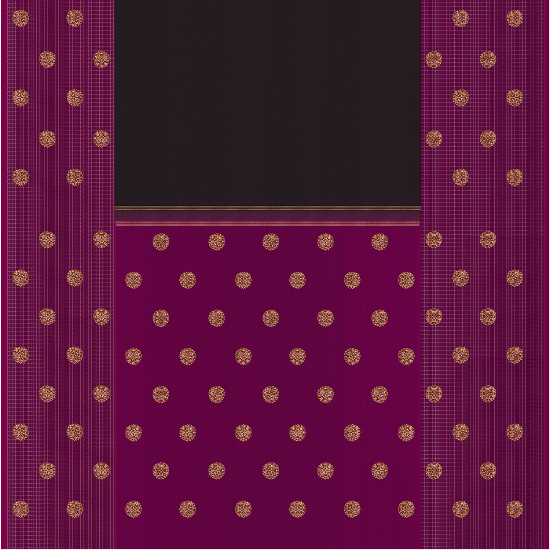 Kanakavalli Kanjivaram Silk Sari 24-599-HS001-13467 - Full View