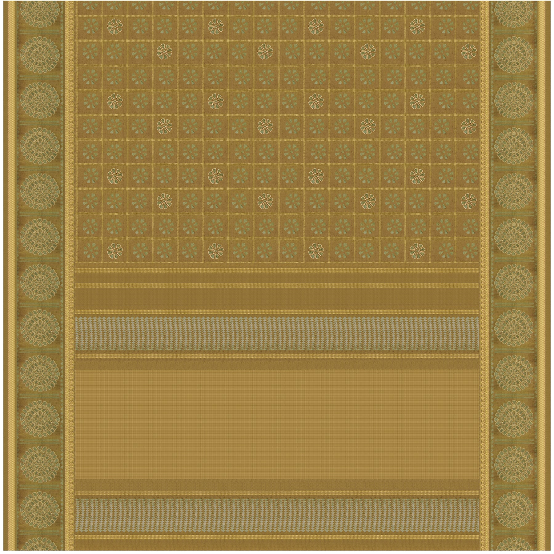 Kanakavalli Kanjivaram Silk Sari 24-599-HS001-13472 - Full View