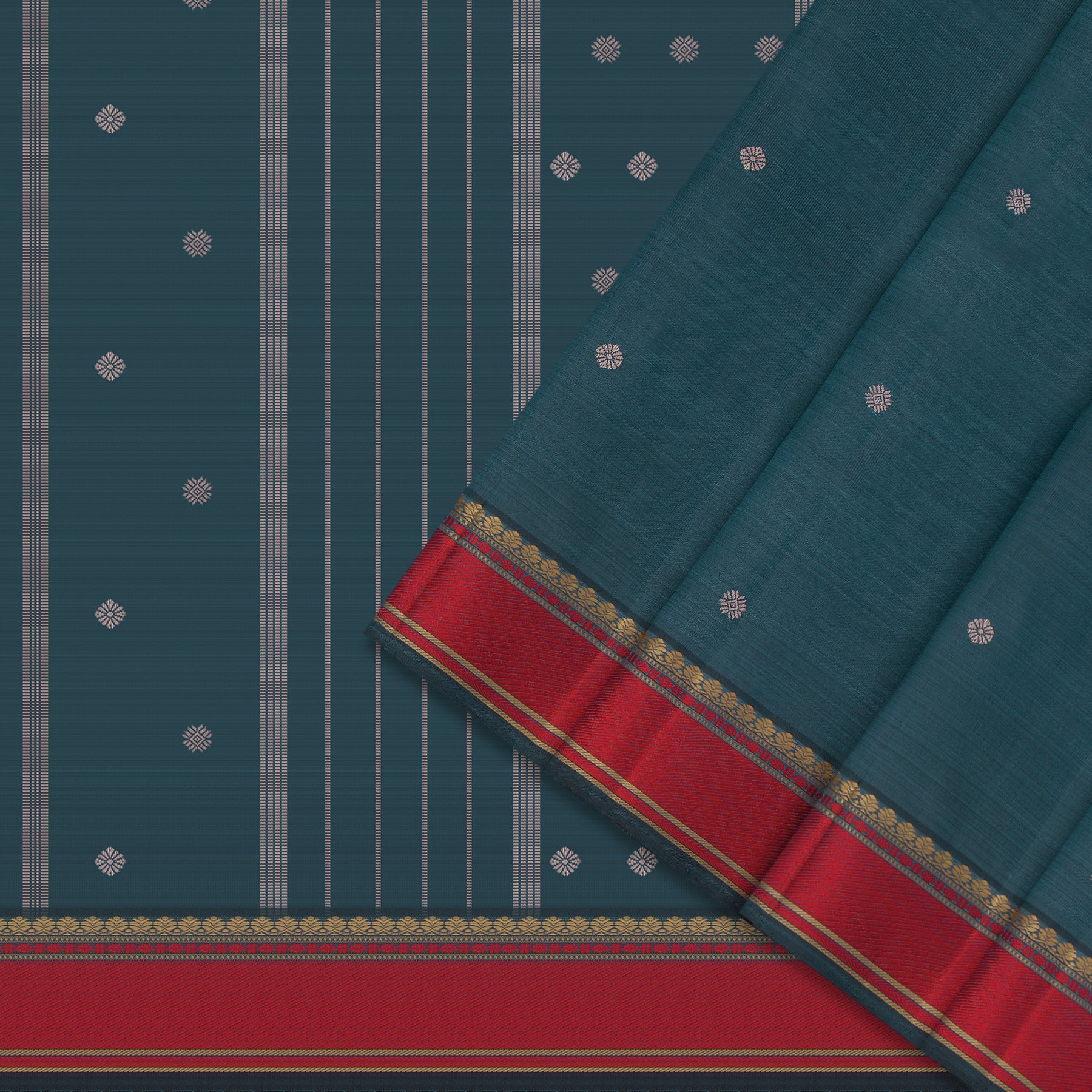 Kanakavalli Kanjivaram Silk Sari 24-599-HS001-13501 - Cover View