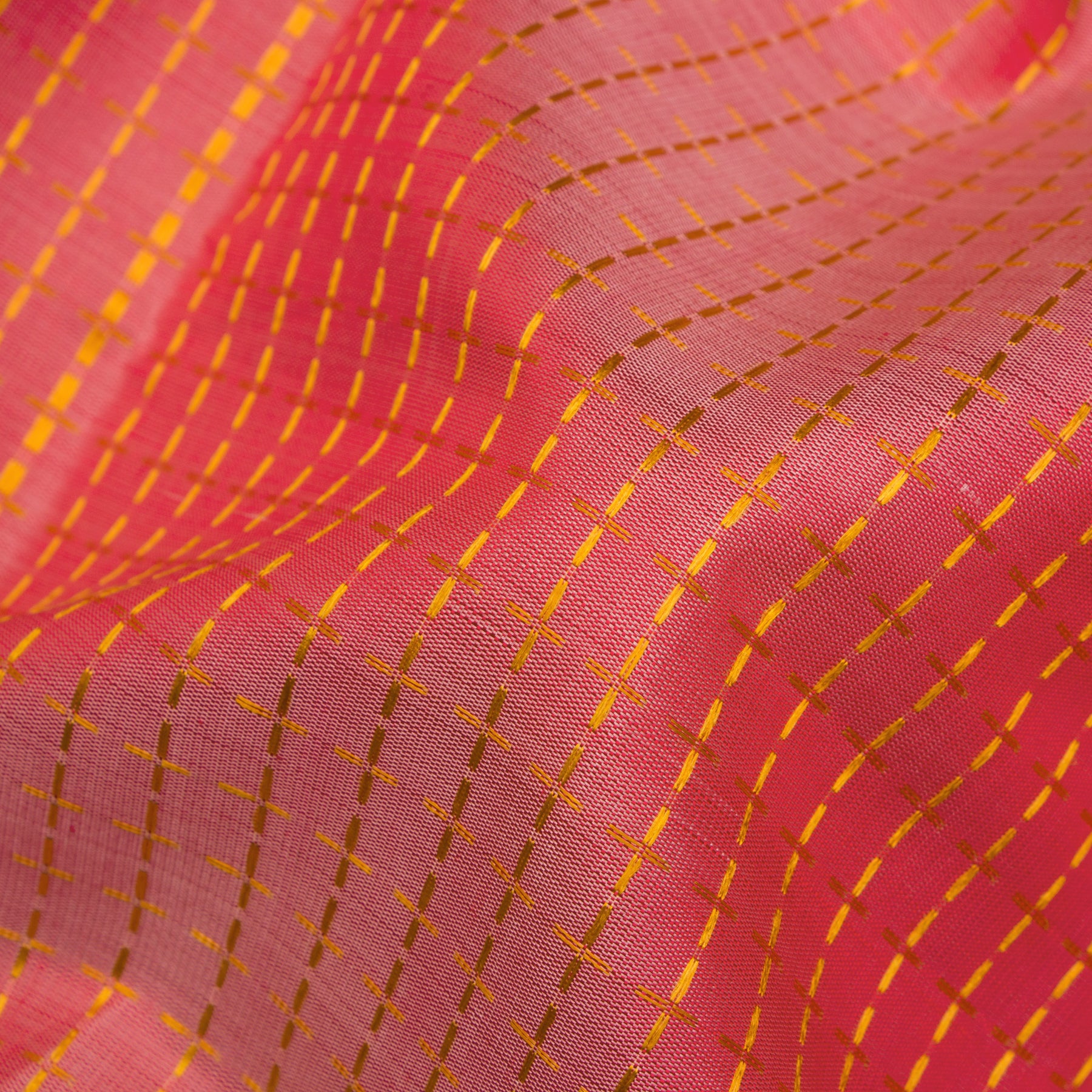 Kanakavalli Kanjivaram Silk Sari 24-599-HS001-13504 - Fabric View