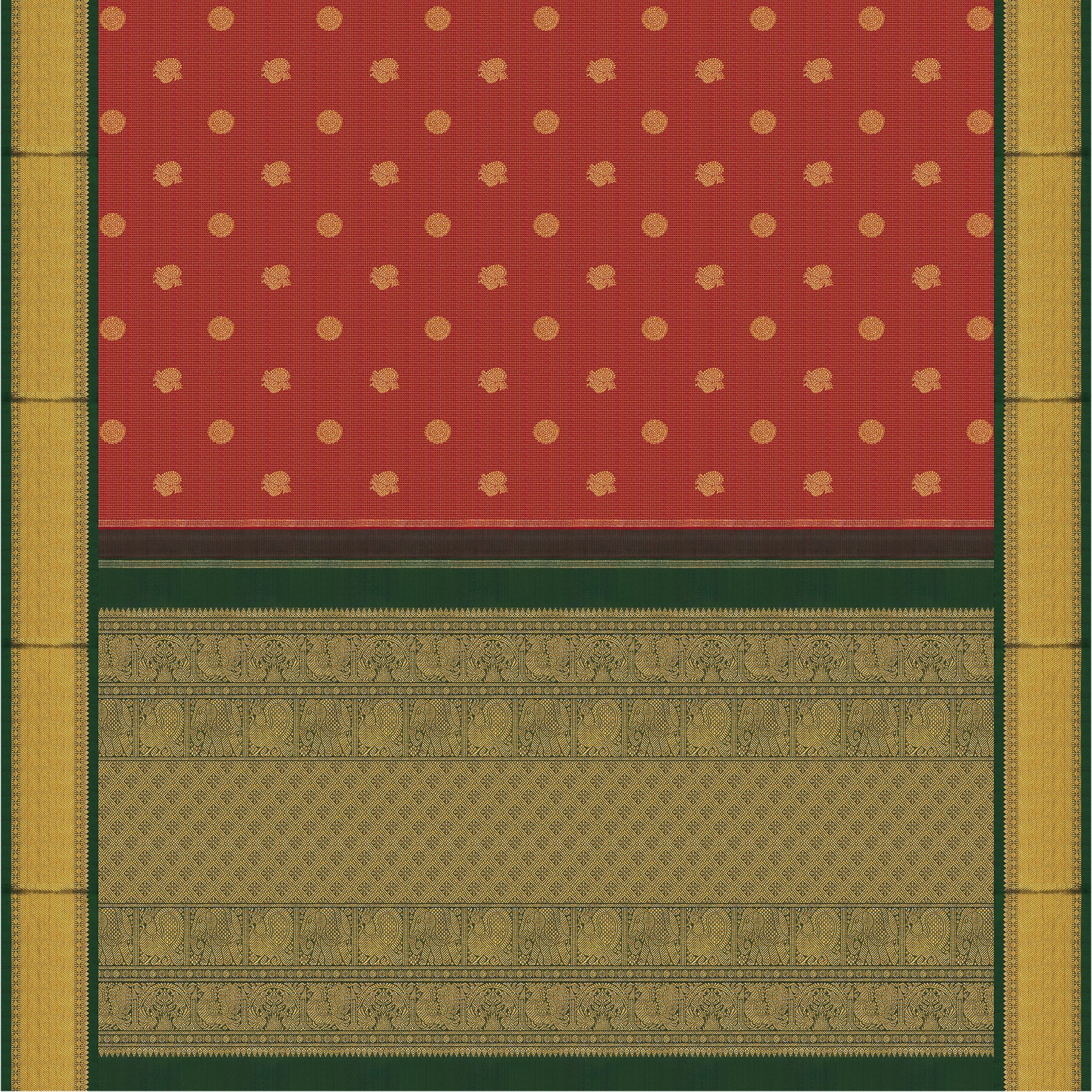 Kanakavalli Kanjivaram Silk Sari 24-599-HS001-13513 - Full View