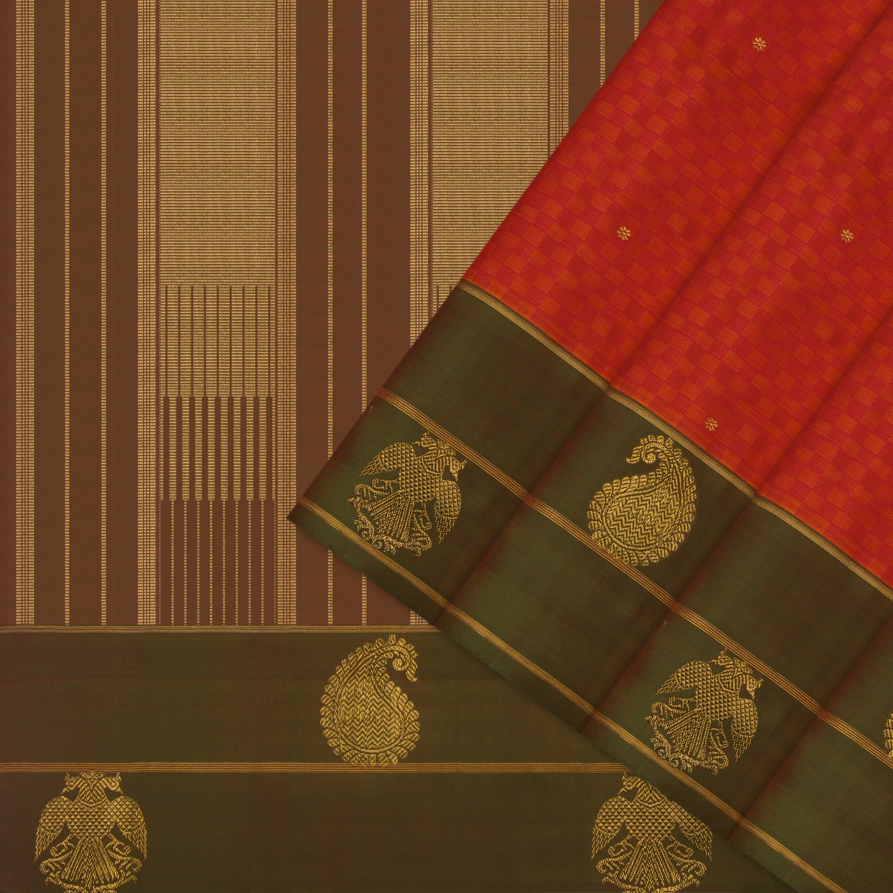 Kanakavalli Kanjivaram Silk Sari 24-599-HS001-13519 - Cover View