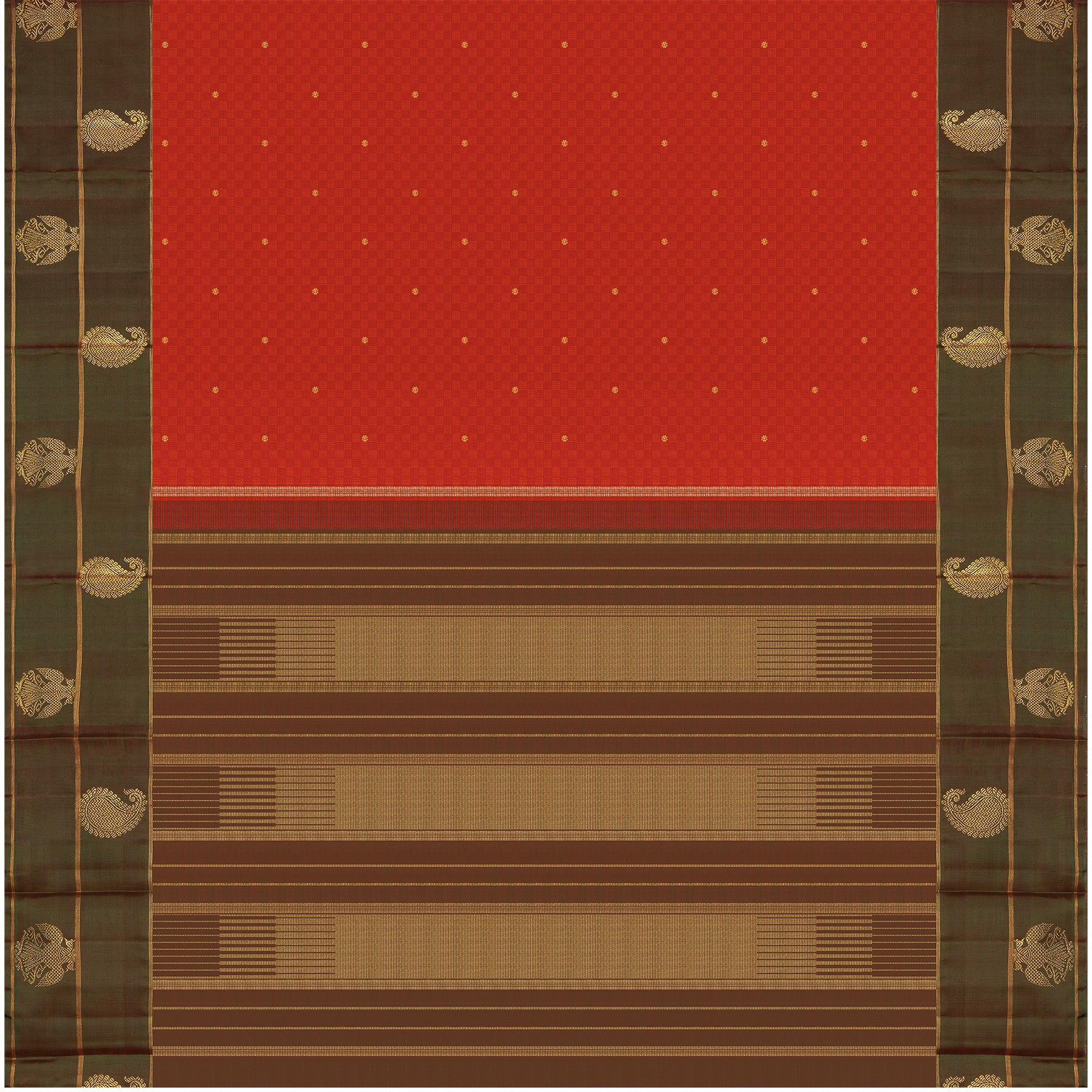 Kanakavalli Kanjivaram Silk Sari 24-599-HS001-13519 - Full View