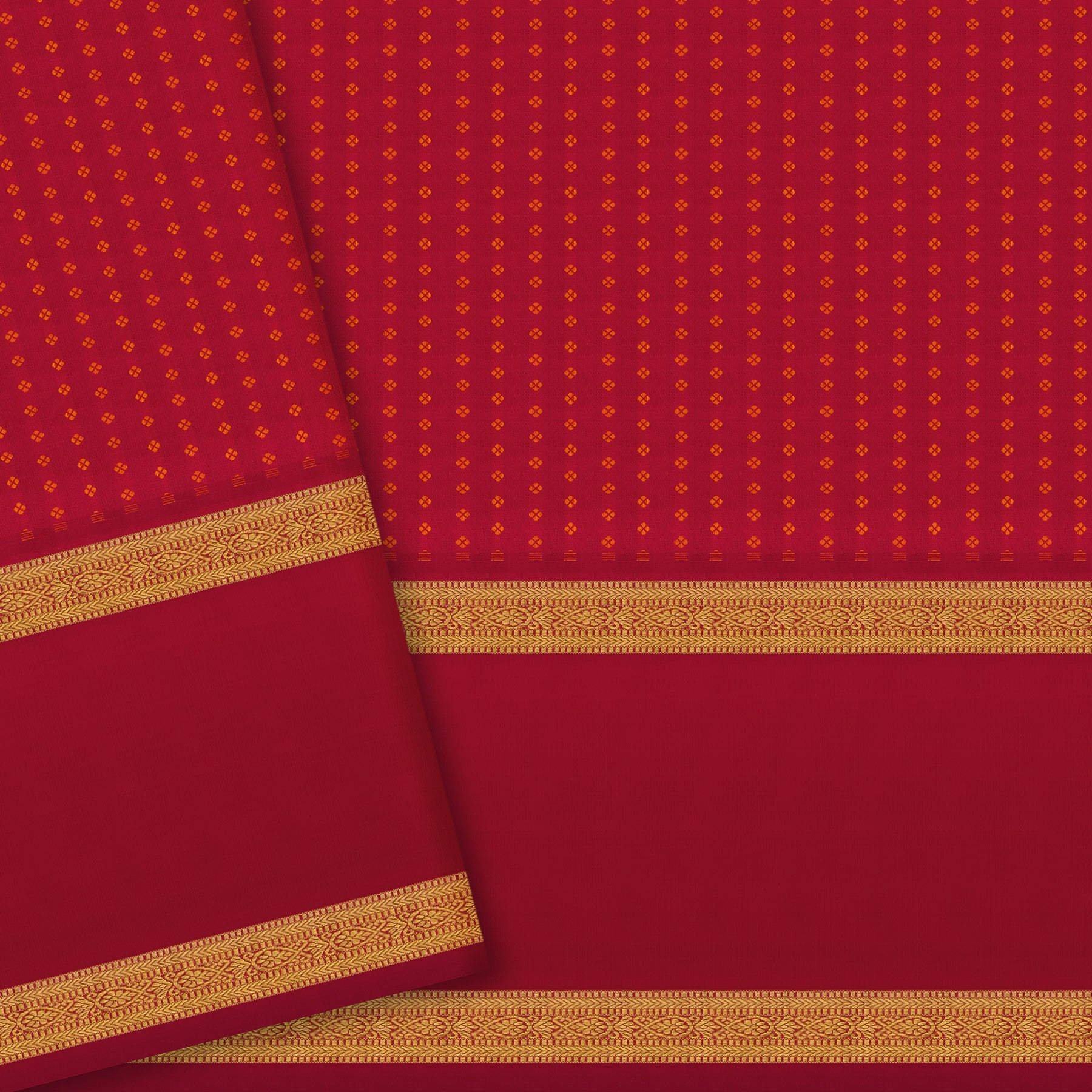 Kanakavalli Kanjivaram Silk Sari 24-599-HS001-13523 - Blouse View