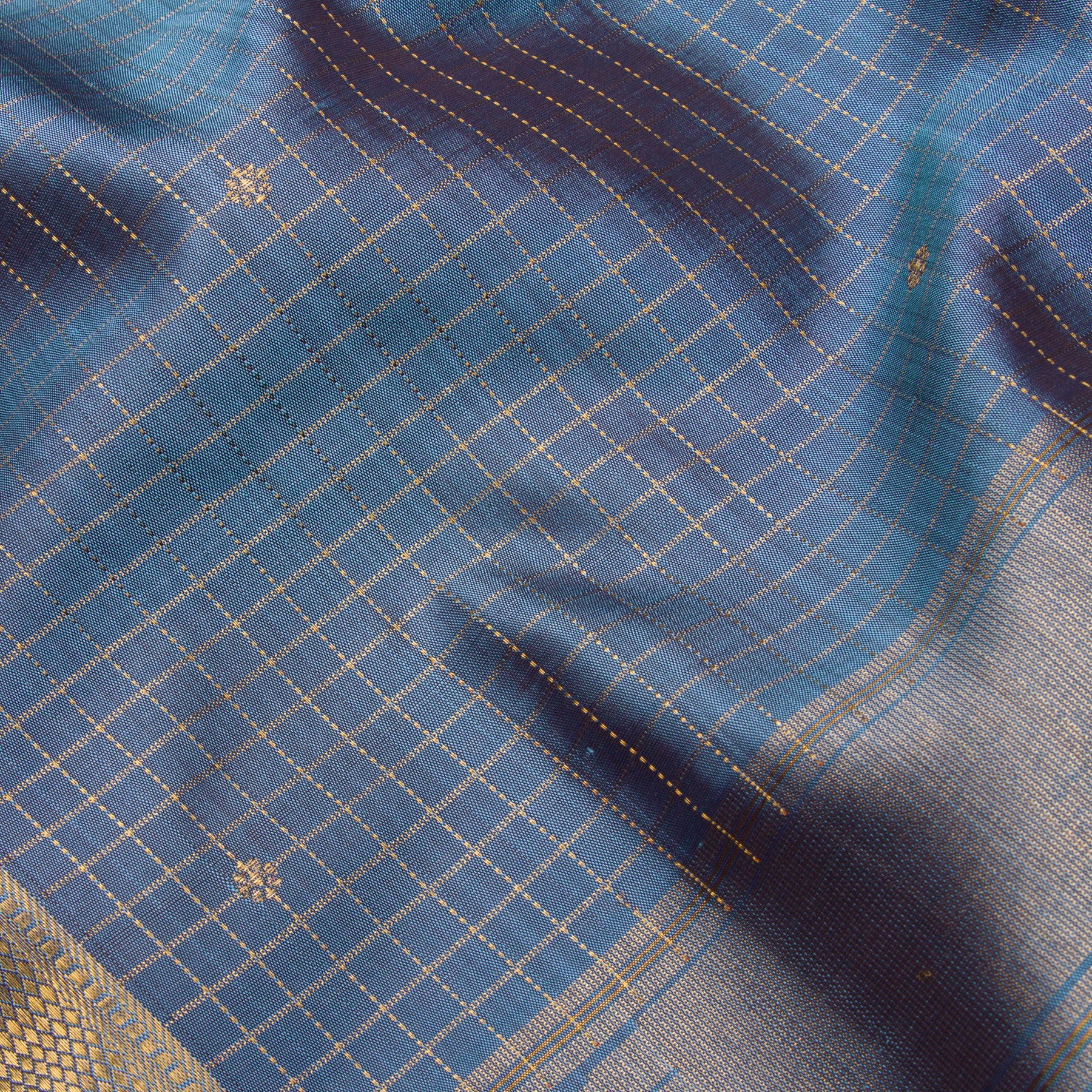 Kanakavalli Kanjivaram Silk Dupatta 24-611-HD001-01113 - Fabric View