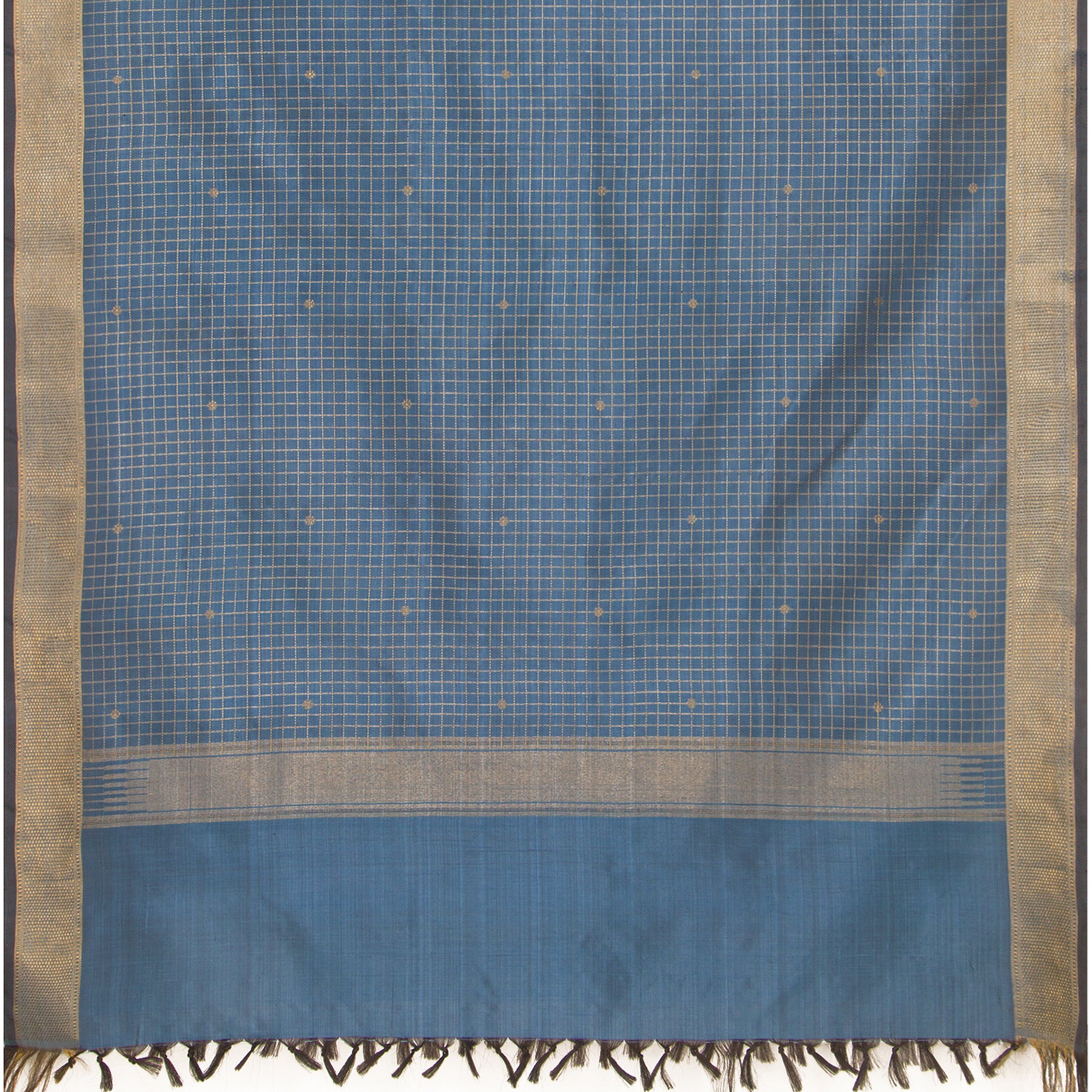 Kanakavalli Kanjivaram Silk Dupatta 24-611-HD001-01113 - Full View