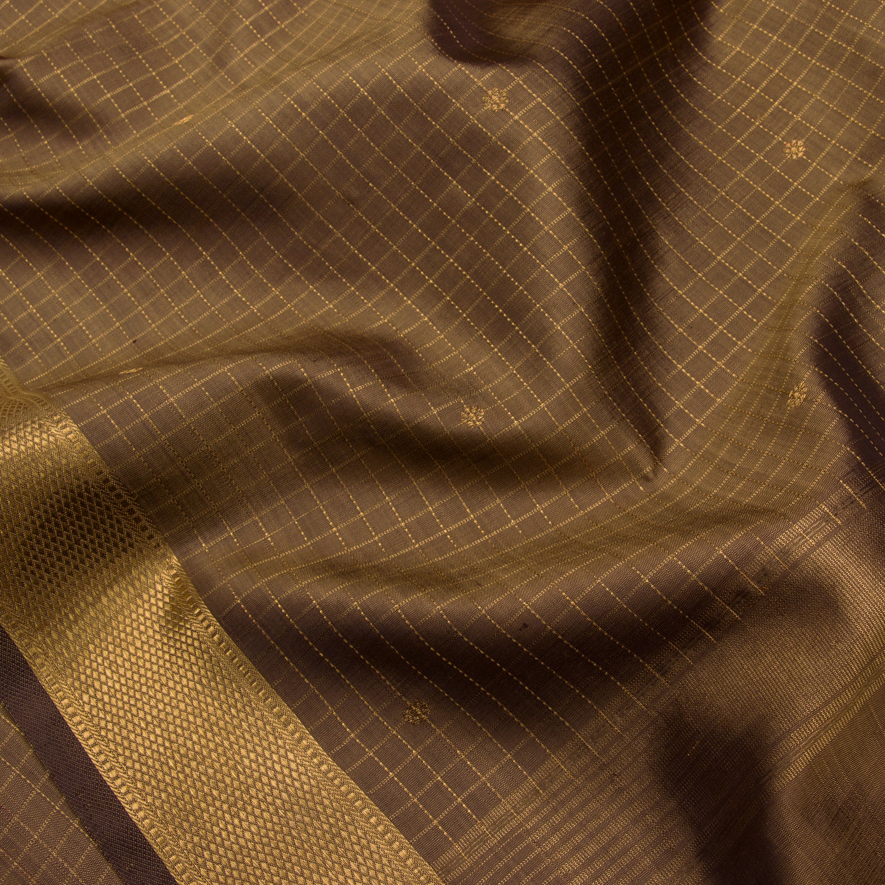 Kanakavalli Kanjivaram Silk Dupatta 24-611-HD001-01144 - Fabric View