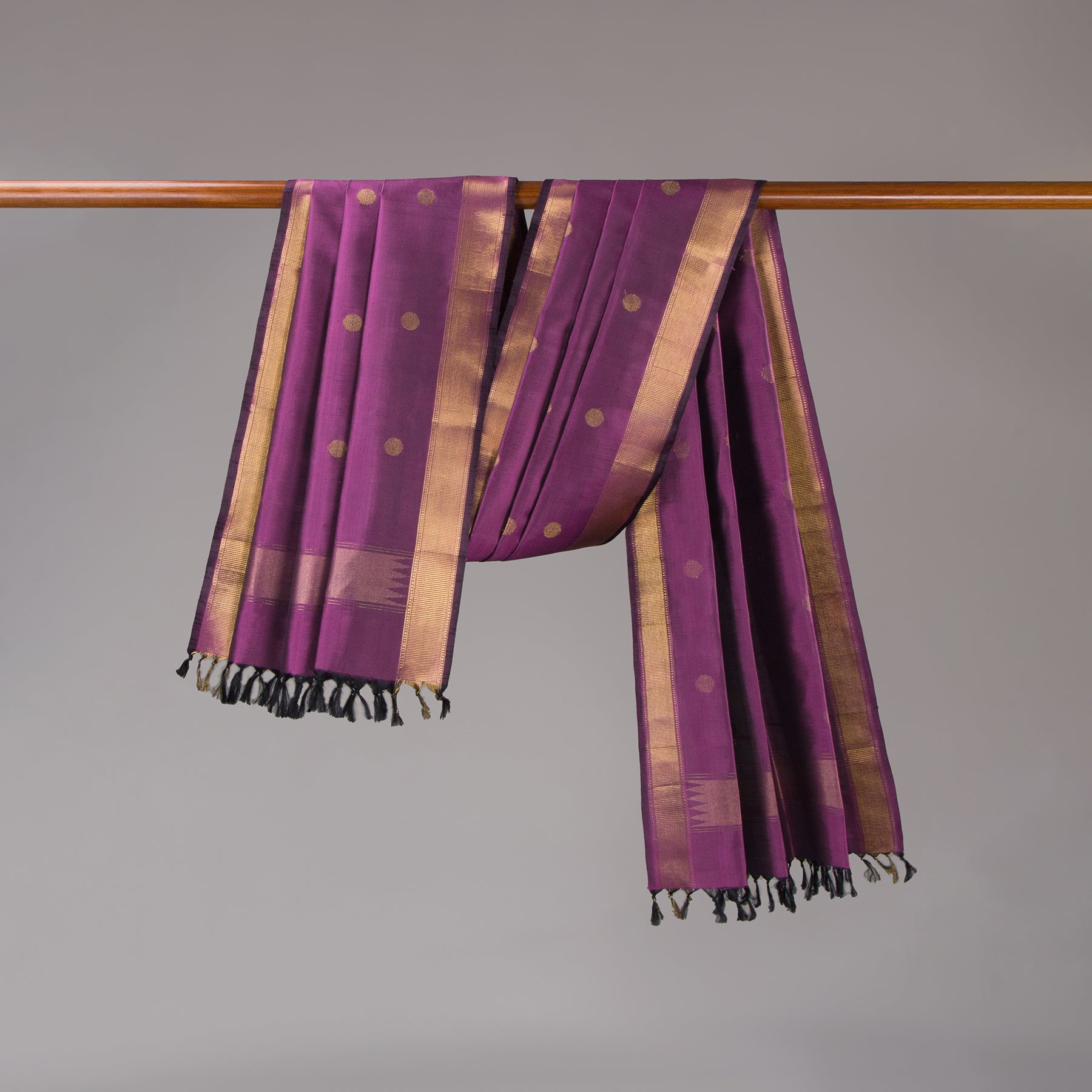 Kanakavalli Kanjivaram Silk Dupatta 24-611-HD001-13351 - Cover View