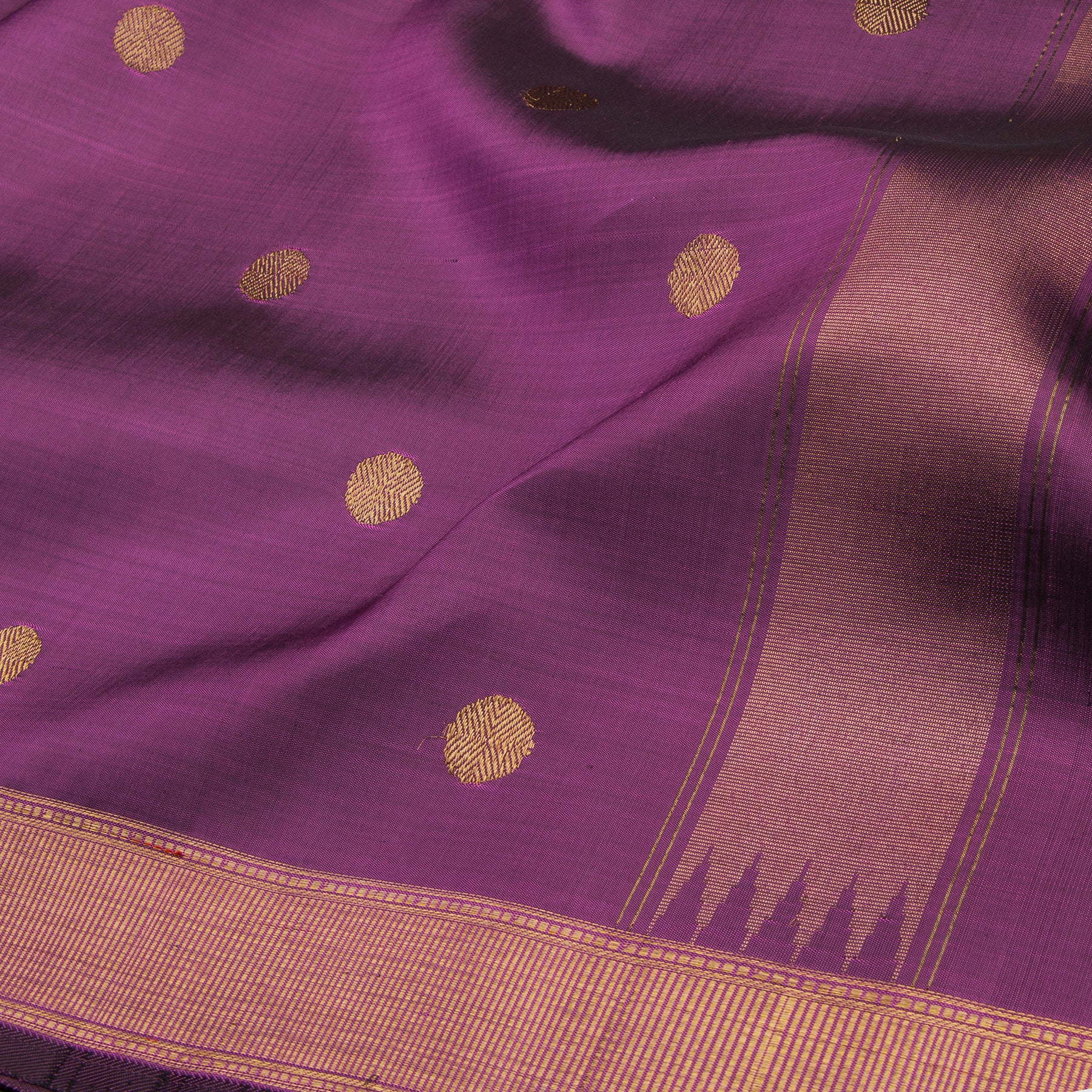 Kanakavalli Kanjivaram Silk Dupatta 24-611-HD001-13351 - Fabric View