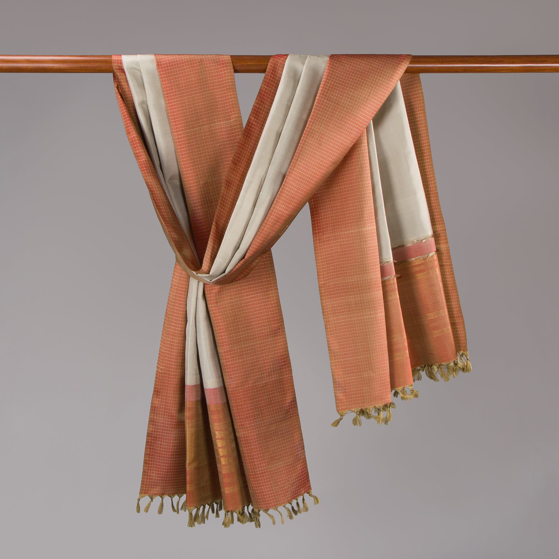 Kanakavalli Kanjivaram Silk Dupatta 24-611-HD001-14254 - Cover View