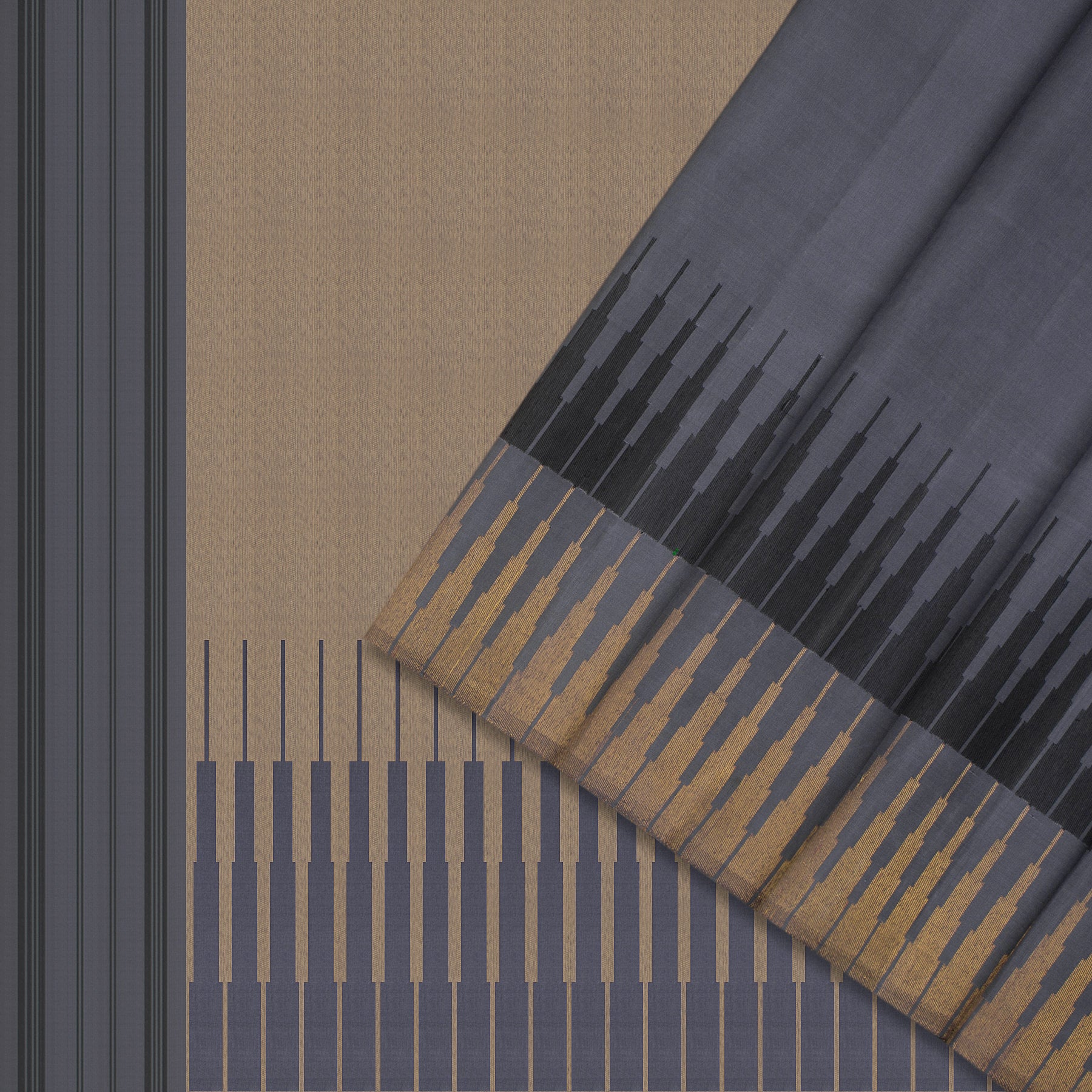 Kanakavalli Kanjivaram Silk Sari 24-611-HS001-01103 - Cover View