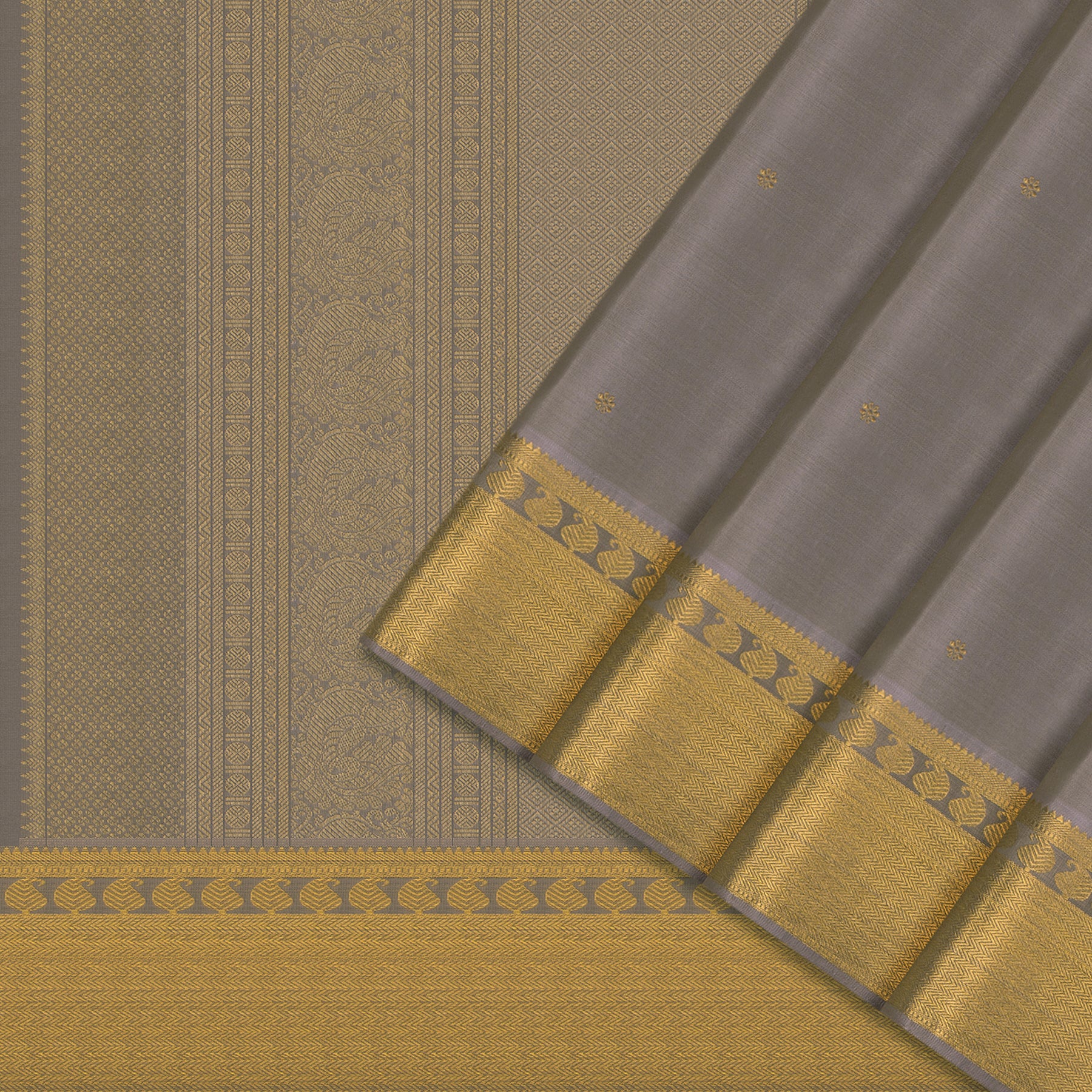 Kanakavalli Kanjivaram Silk Sari 24-611-HS001-01124 - Cover View