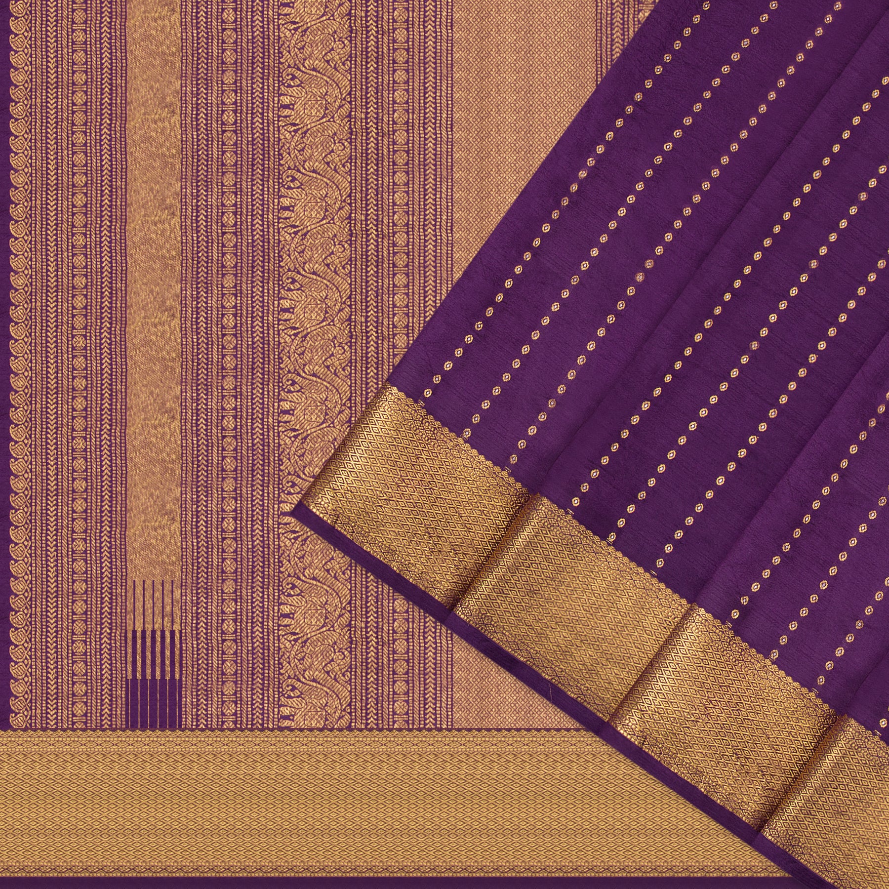 Kanakavalli Kanjivaram Silk Sari 24-611-HS001-02840 - Cover View