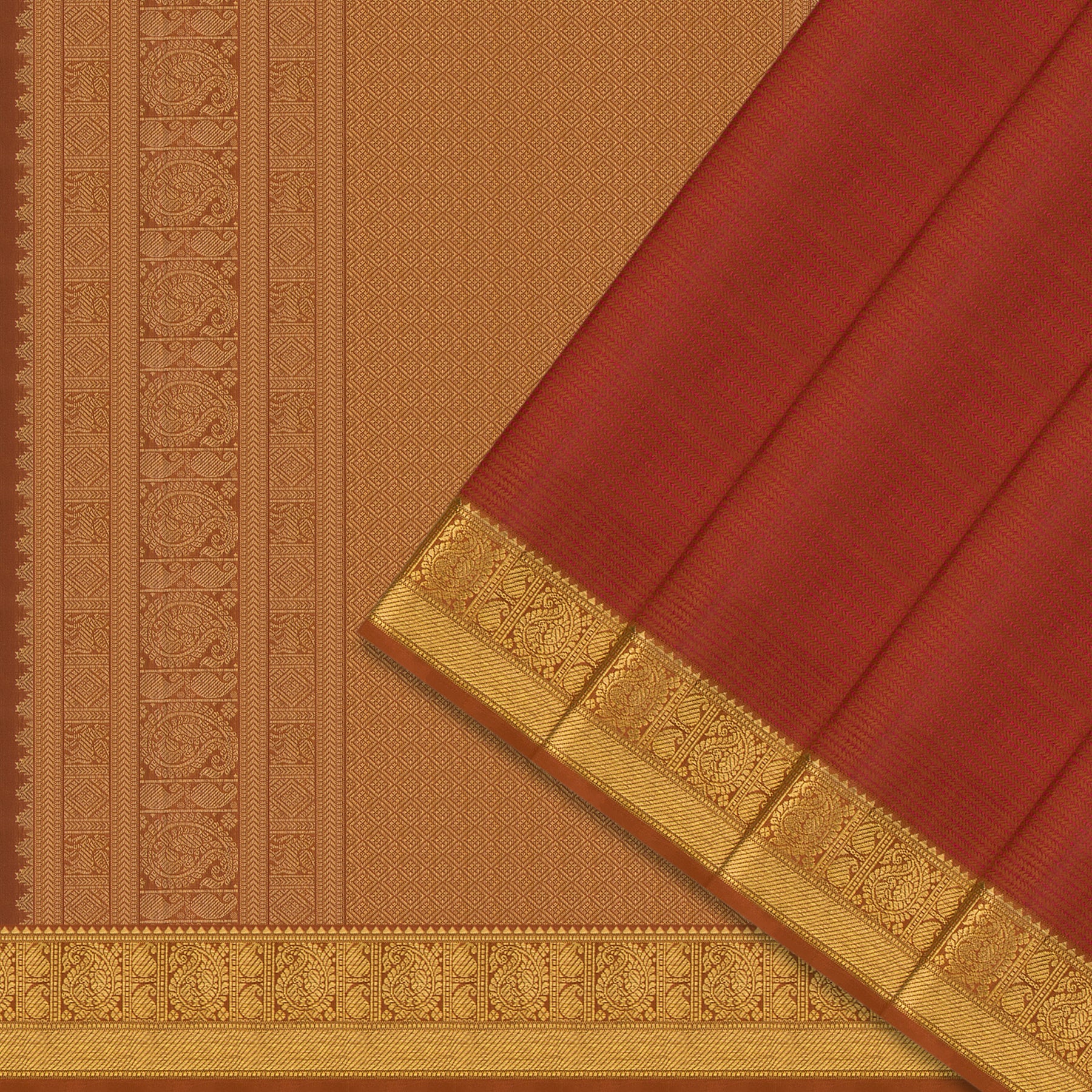 Kanakavalli Kanjivaram Silk Sari 24-611-HS001-06973 - Cover View
