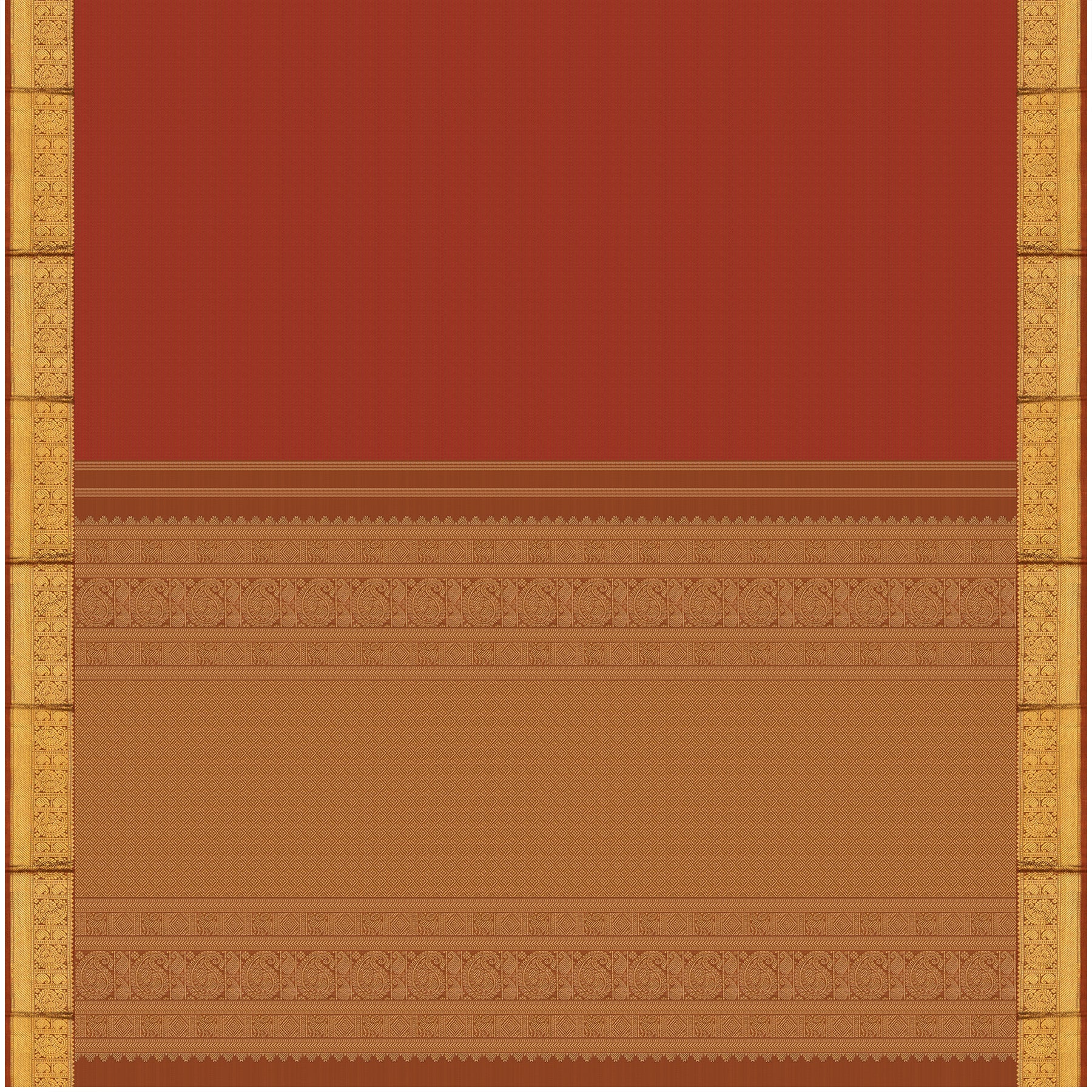 Kanakavalli Kanjivaram Silk Sari 24-611-HS001-06973 - Full View