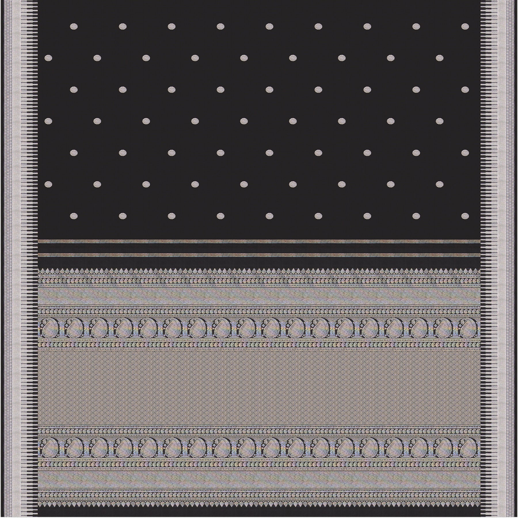 Kanakavalli Kanjivaram Silk Sari 24-611-HS001-09833 - Full View